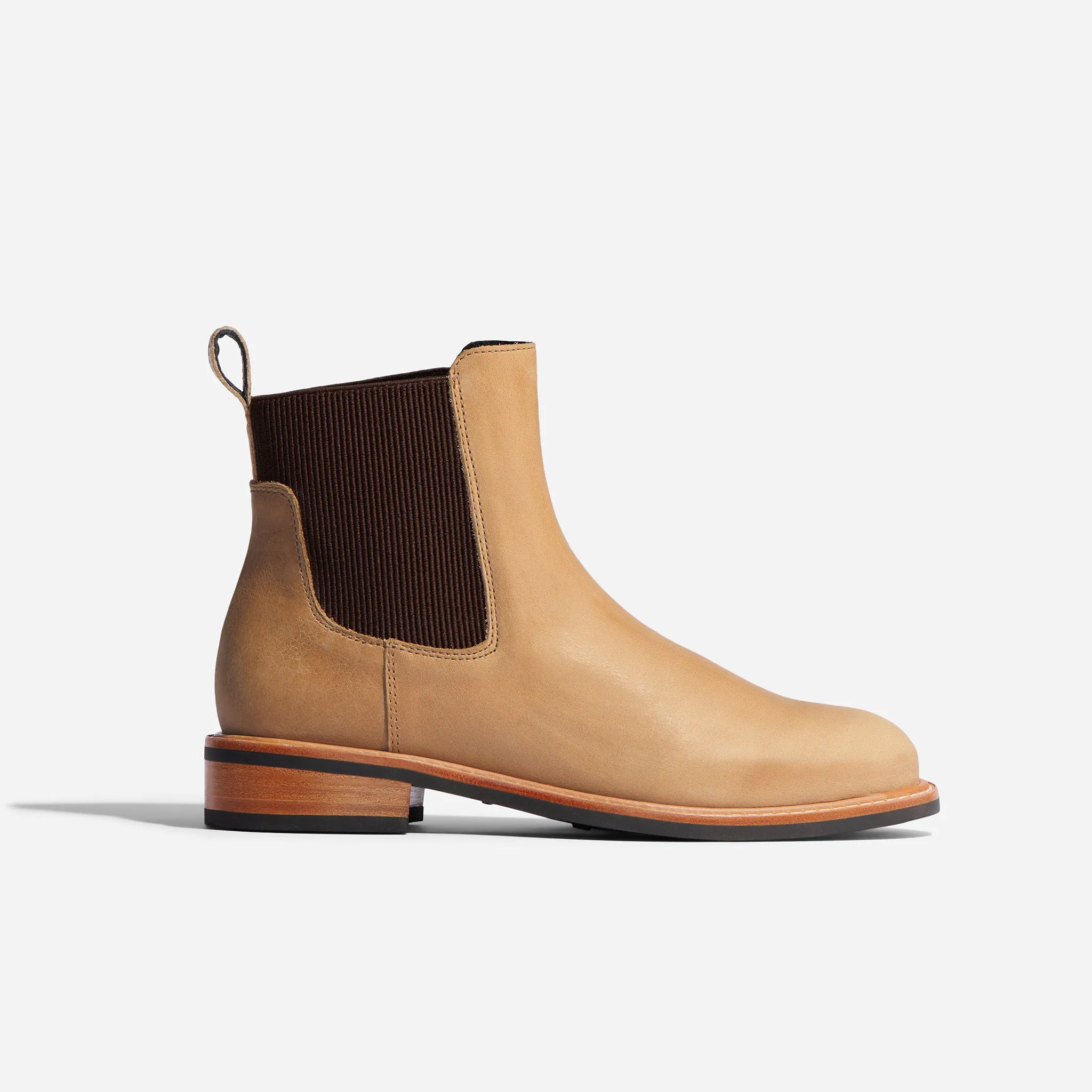 Carmen Chelsea Boot 2.0 Almond -NISOLO