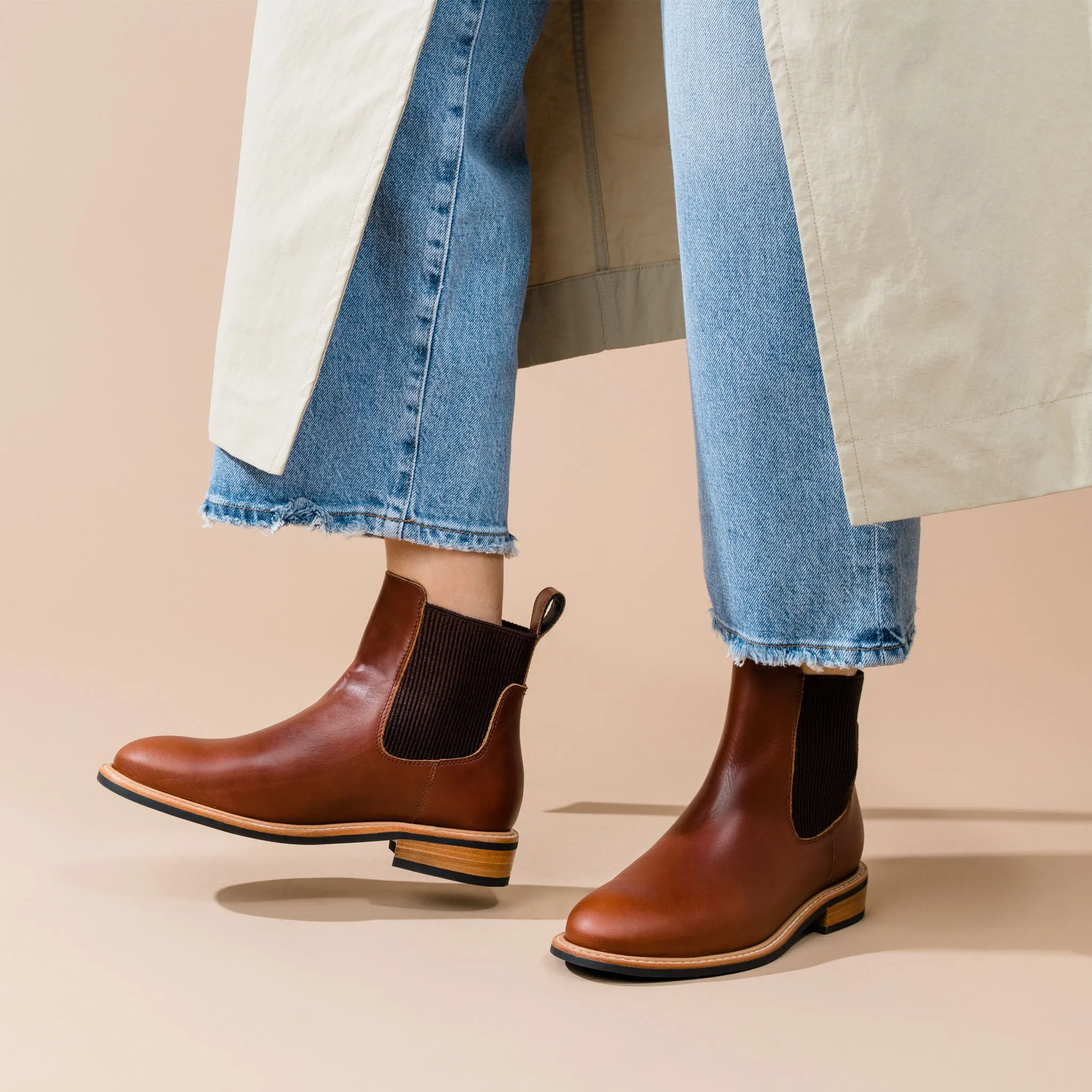 Carmen Chelsea Boot 2.0 Brandy -NISOLO