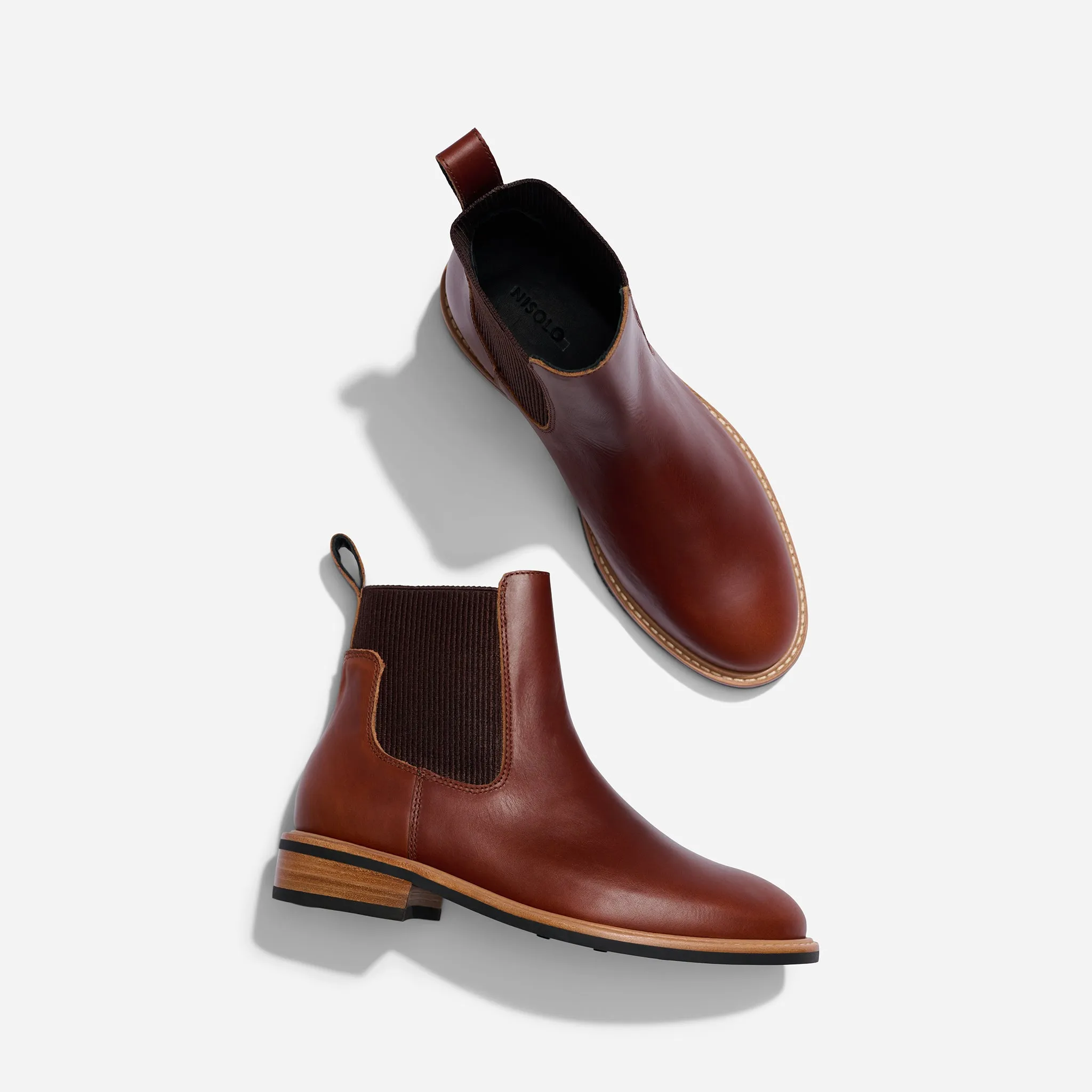 Carmen Chelsea Boot 2.0 Brandy -NISOLO
