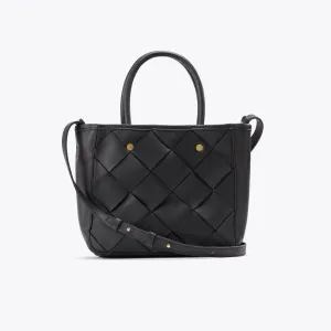 Carry-All Handwoven Satchel Black -NISOLO