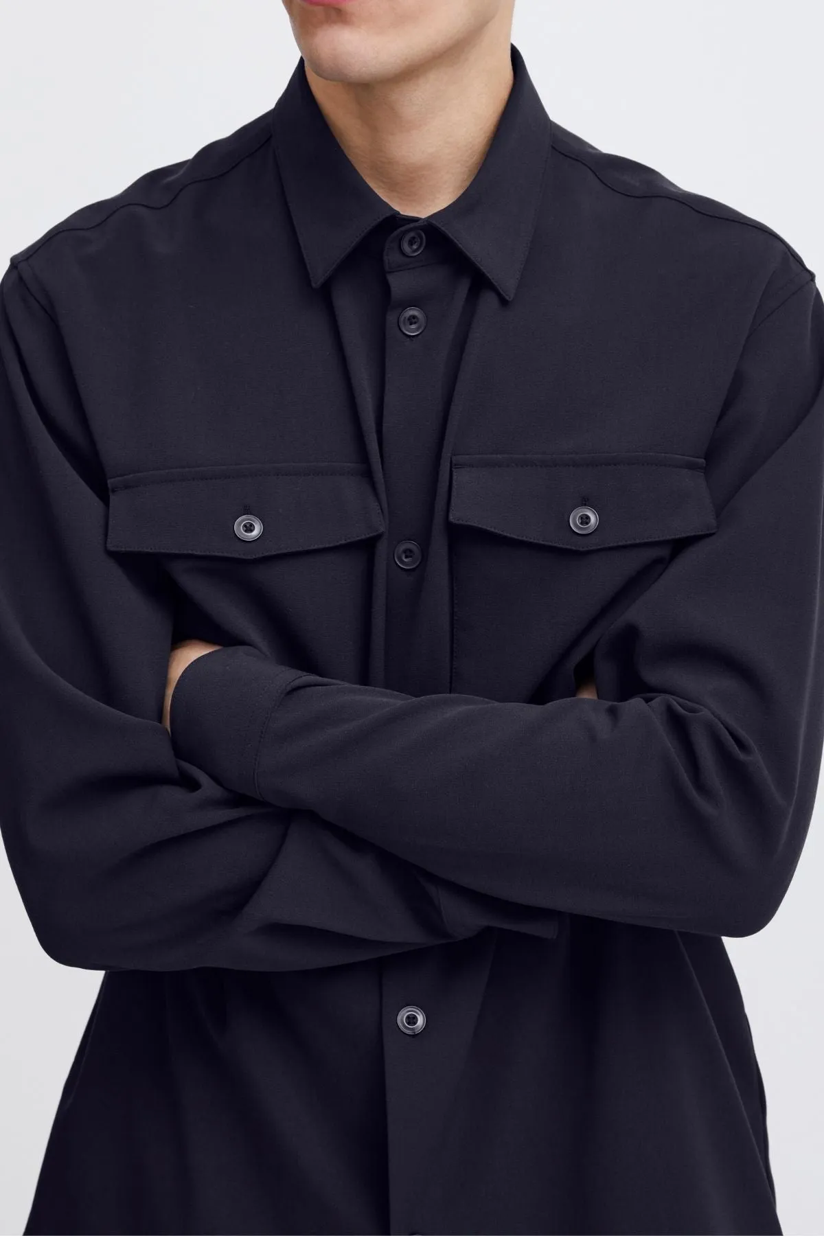 Chris Overshirt - Dark Navy