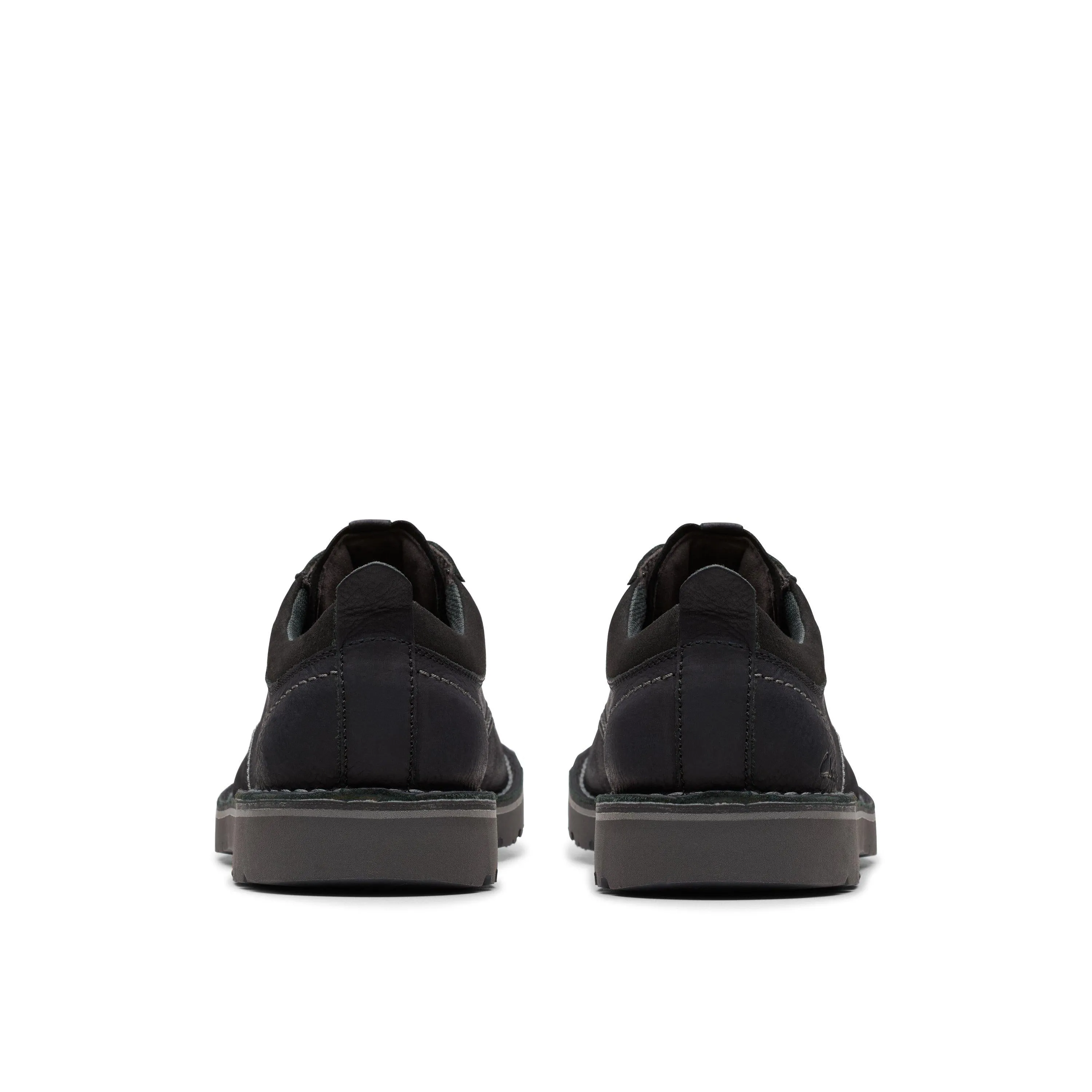 Clarks Eastridge Low in Black Leather