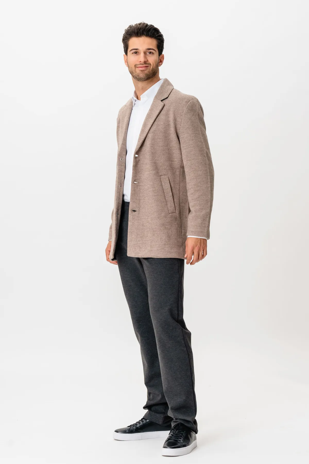 Classic Coat - Sand