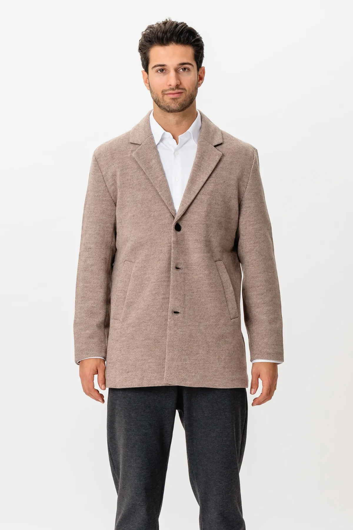Classic Coat - Sand