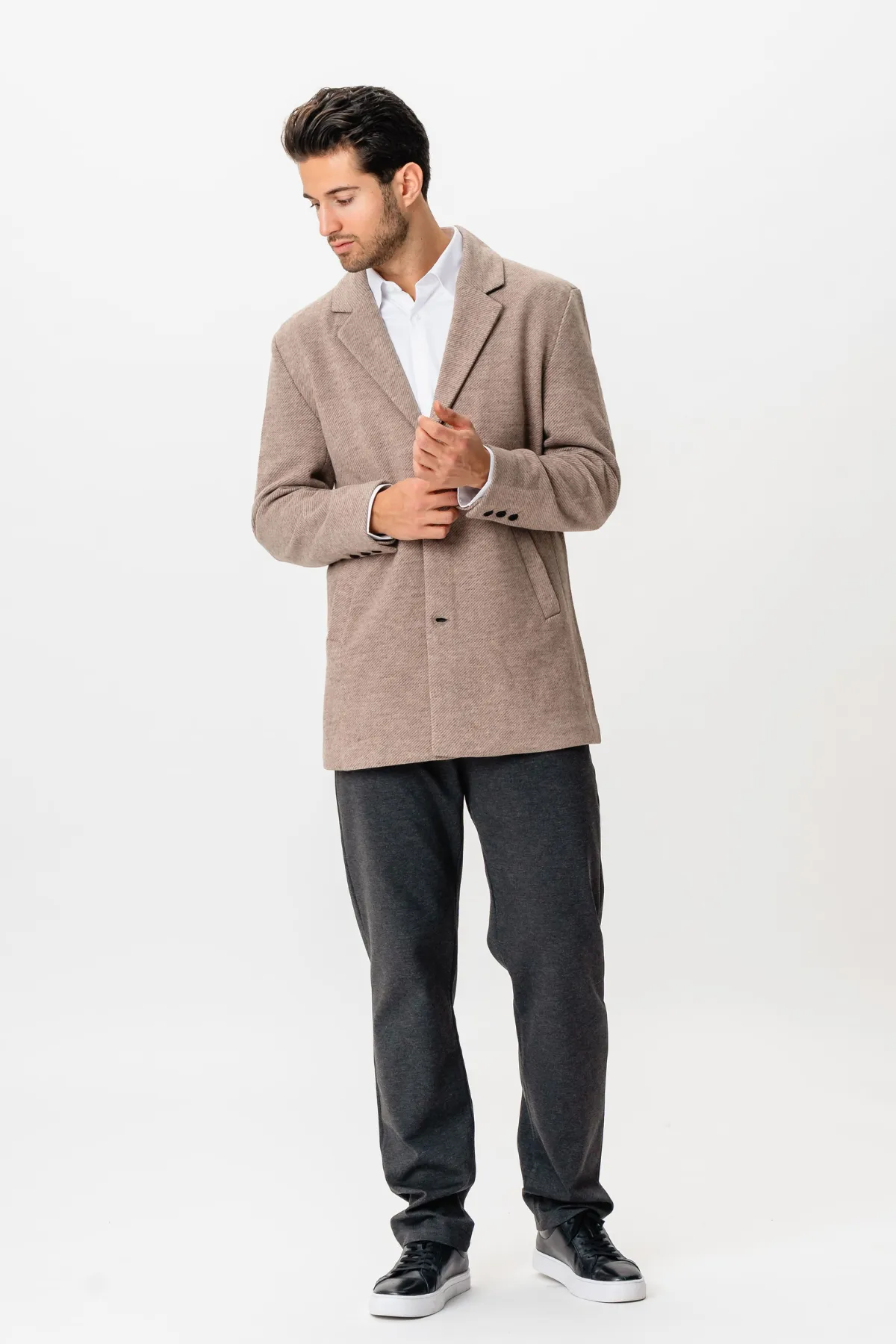 Classic Coat - Sand