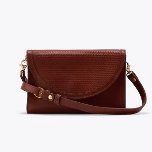 Cleo Convertible Crossbody Brandy -NISOLO