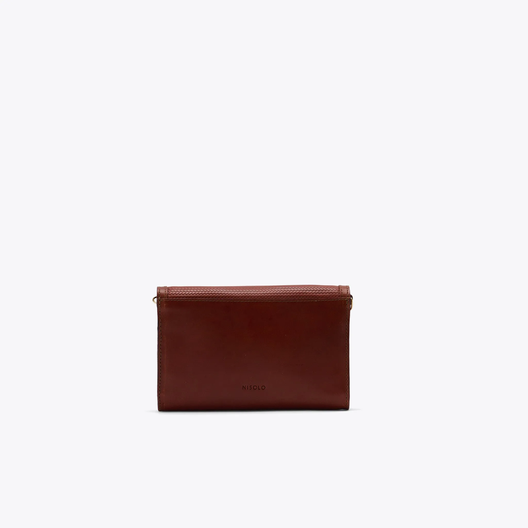 Cleo Convertible Crossbody Brandy -NISOLO
