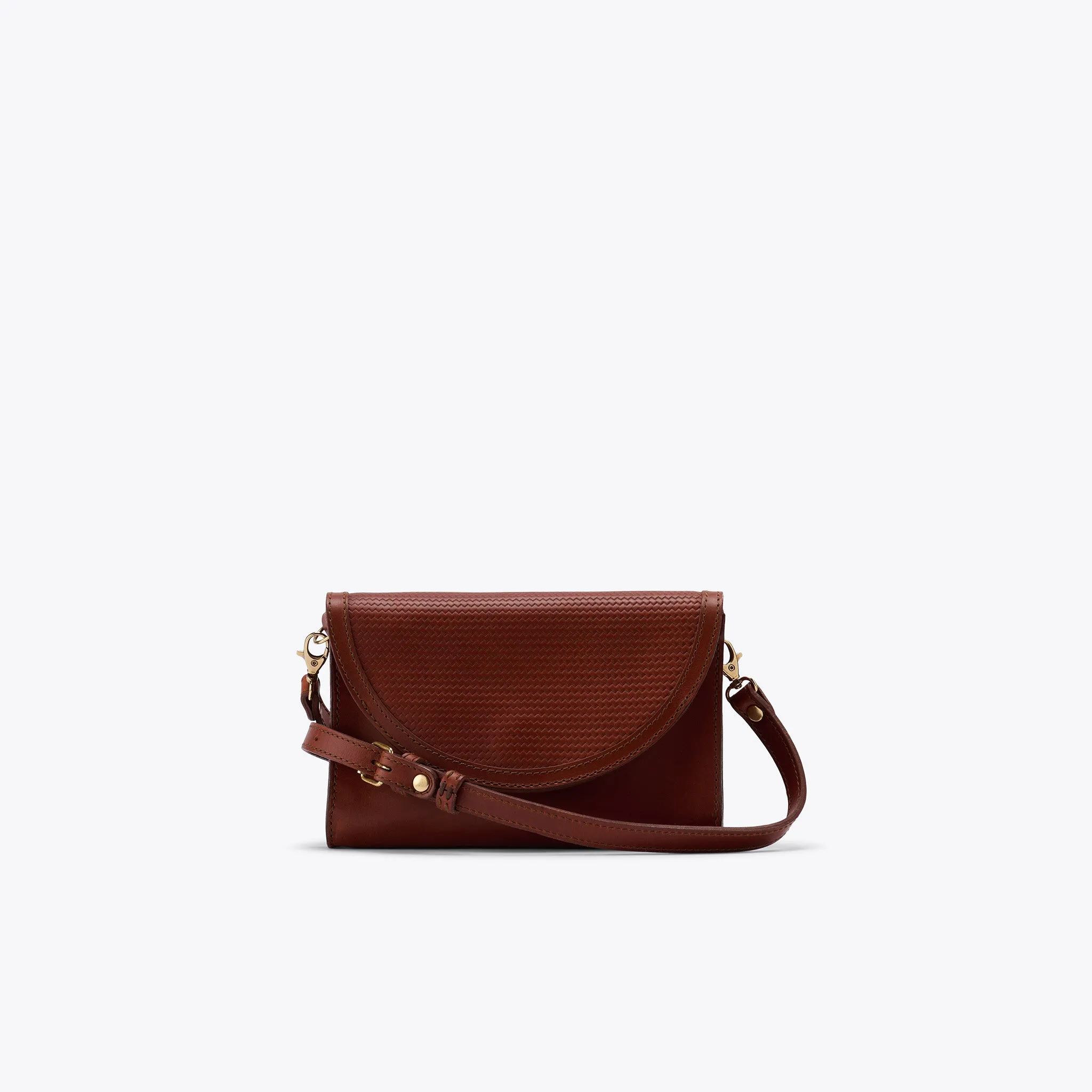 Cleo Convertible Crossbody Brandy -NISOLO