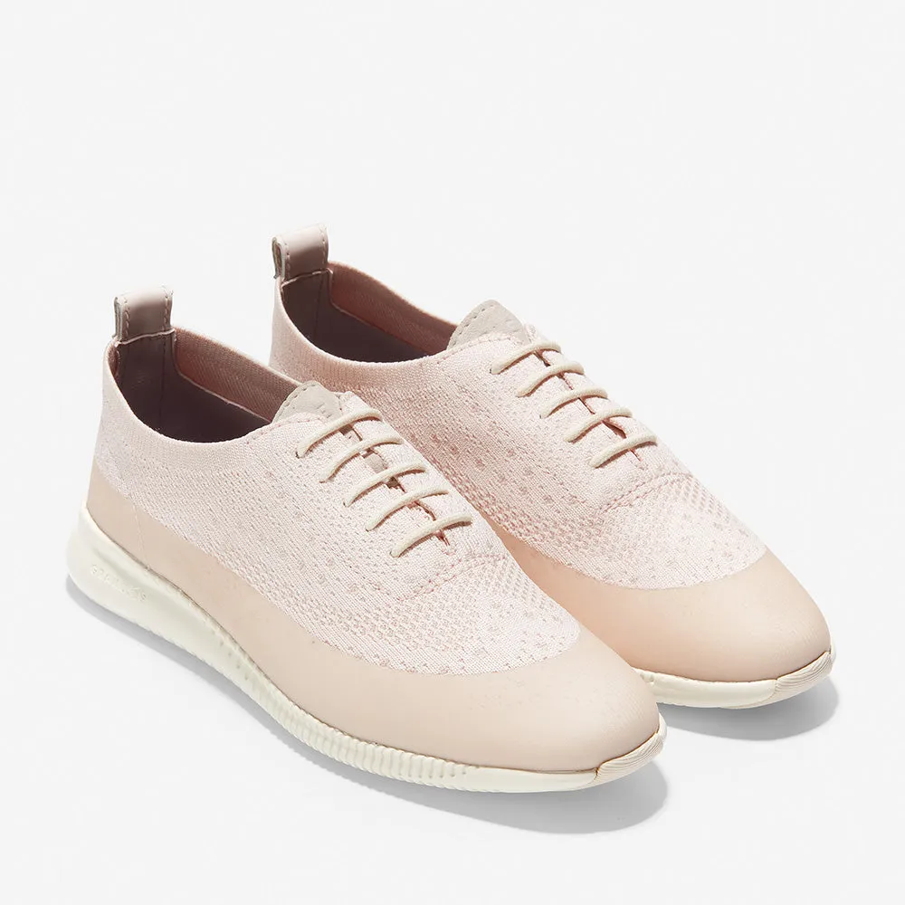 Cole Haan 2.ZERØGRAND Stitchlite Oxford Water Resitant Morganite/Ivory