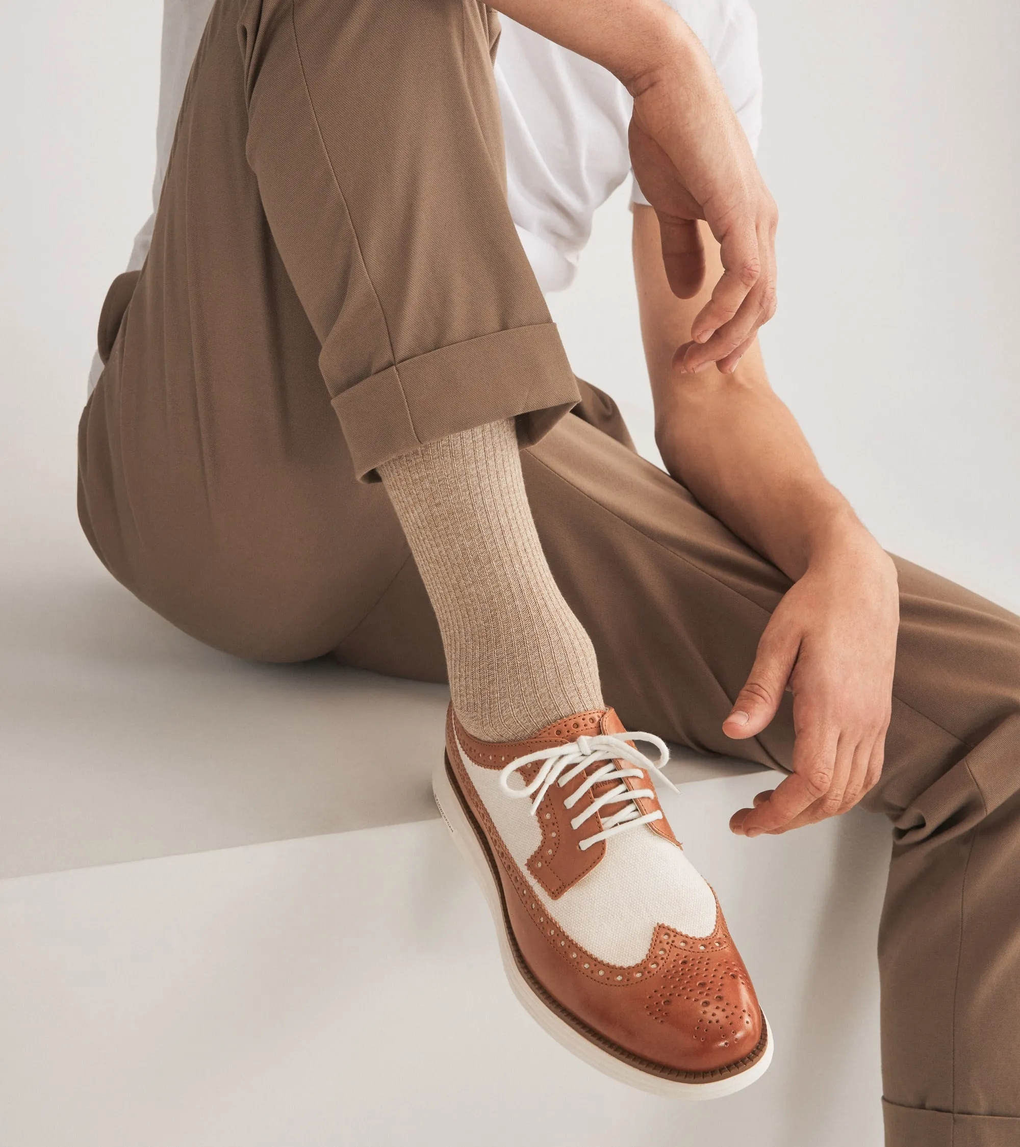 Cole Haan Men's ØriginalGrand Remastered Longwing Oxfords