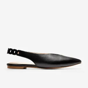Cole Haan Merrit Skimmer Black Leather Size 6.5
