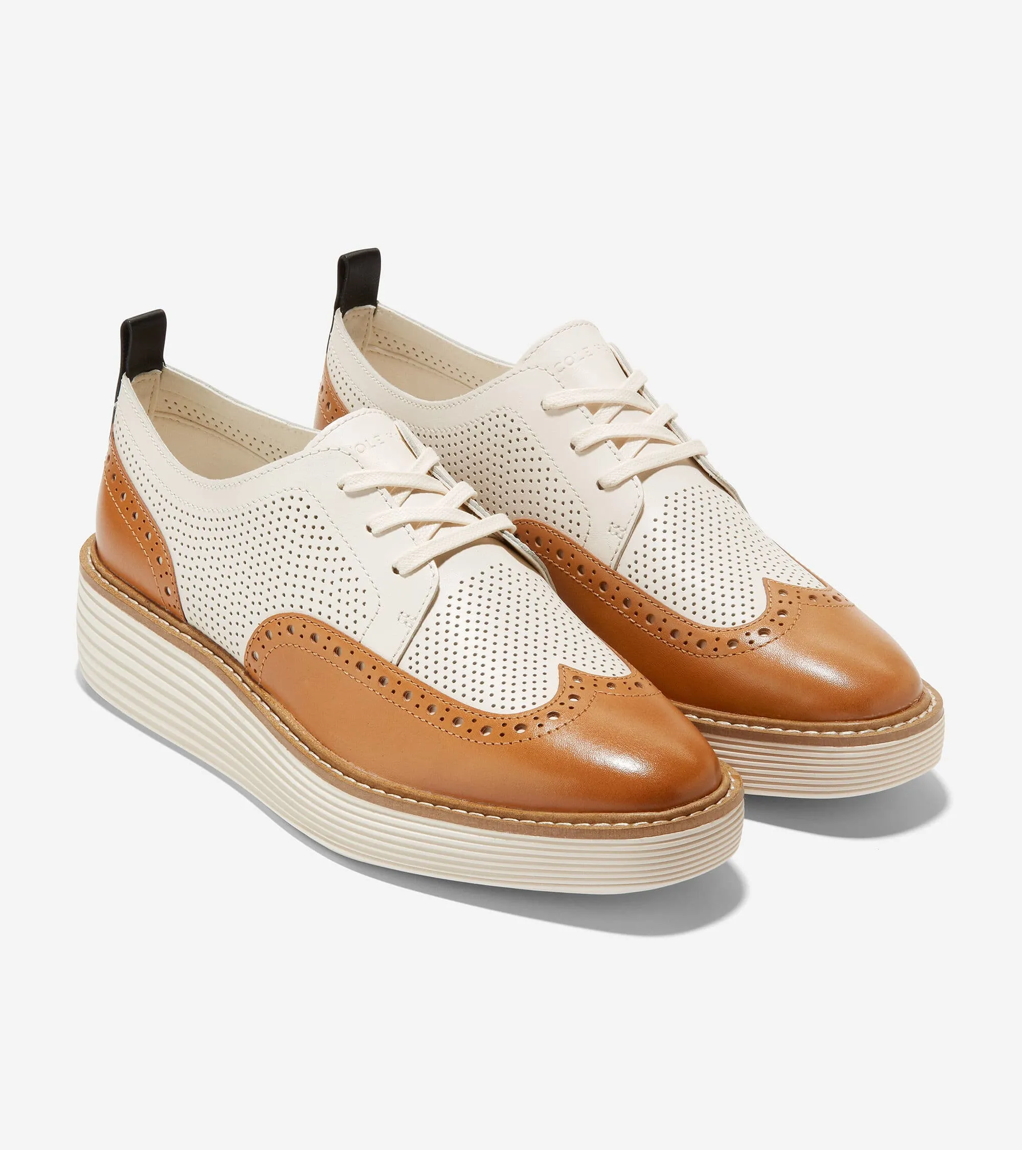 Cole Haan Women's ØriginalGrand Platform Wingtip Oxford