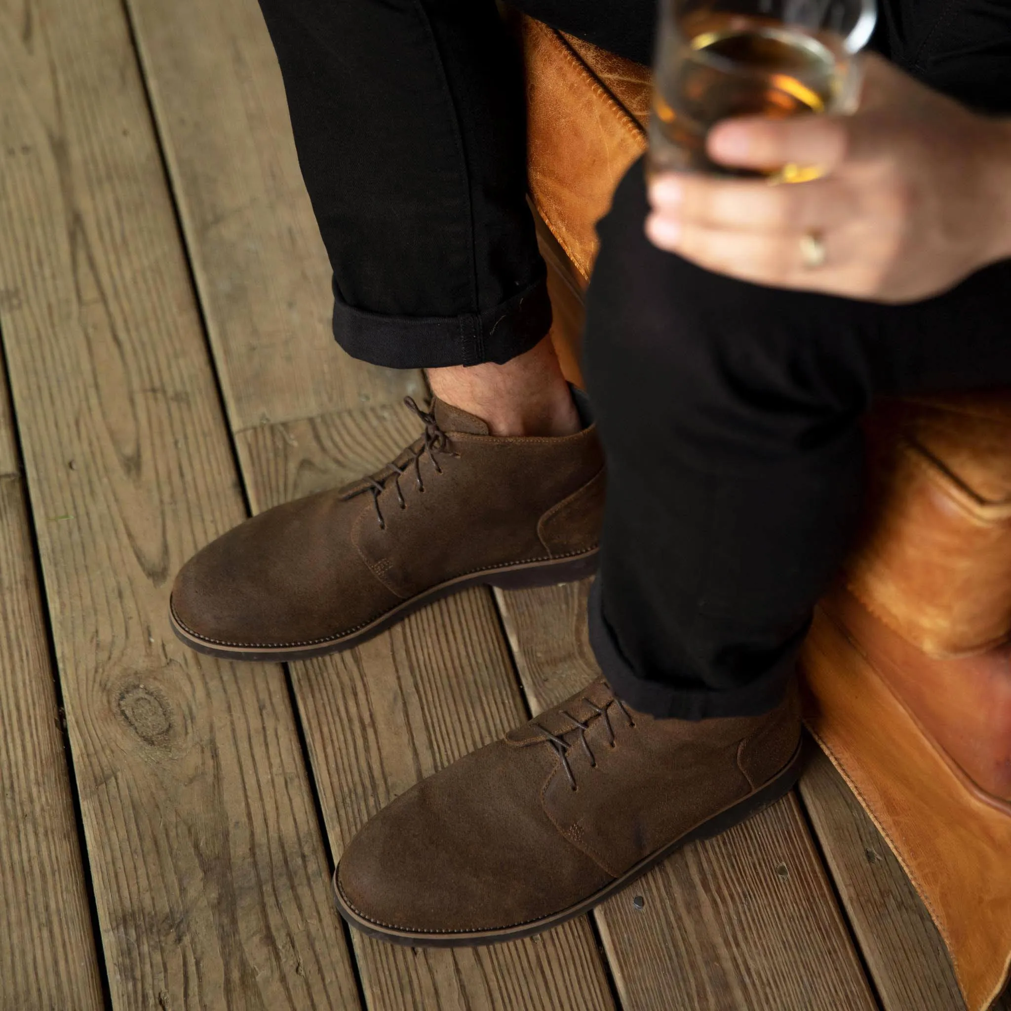 Daytripper Chukka Boot Waxed Brown -NISOLO