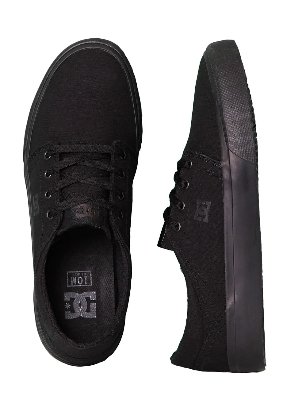 DC - Trase TX Black/Black/Black - Shoes