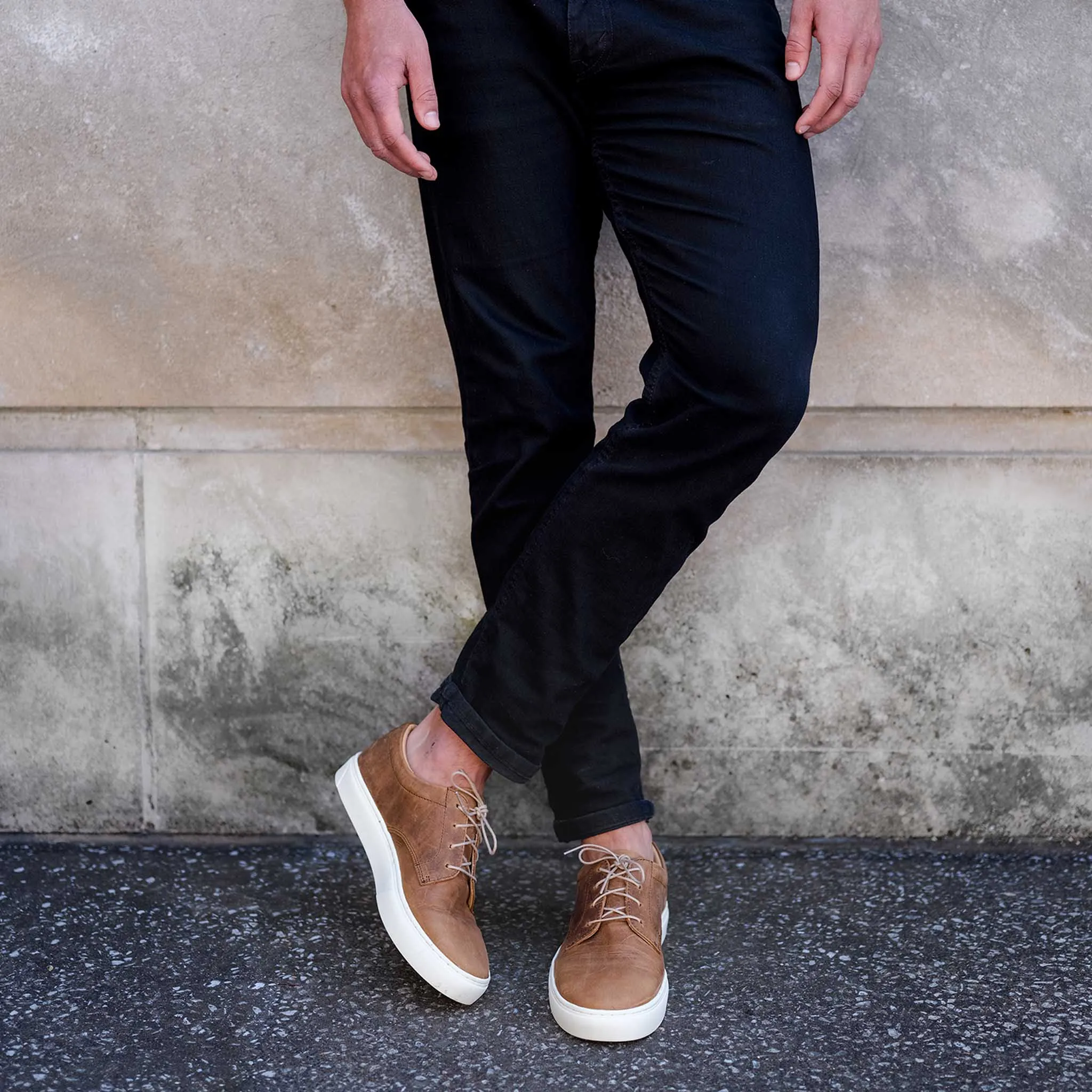 Diego Everyday Sneaker Tobacco -NISOLO