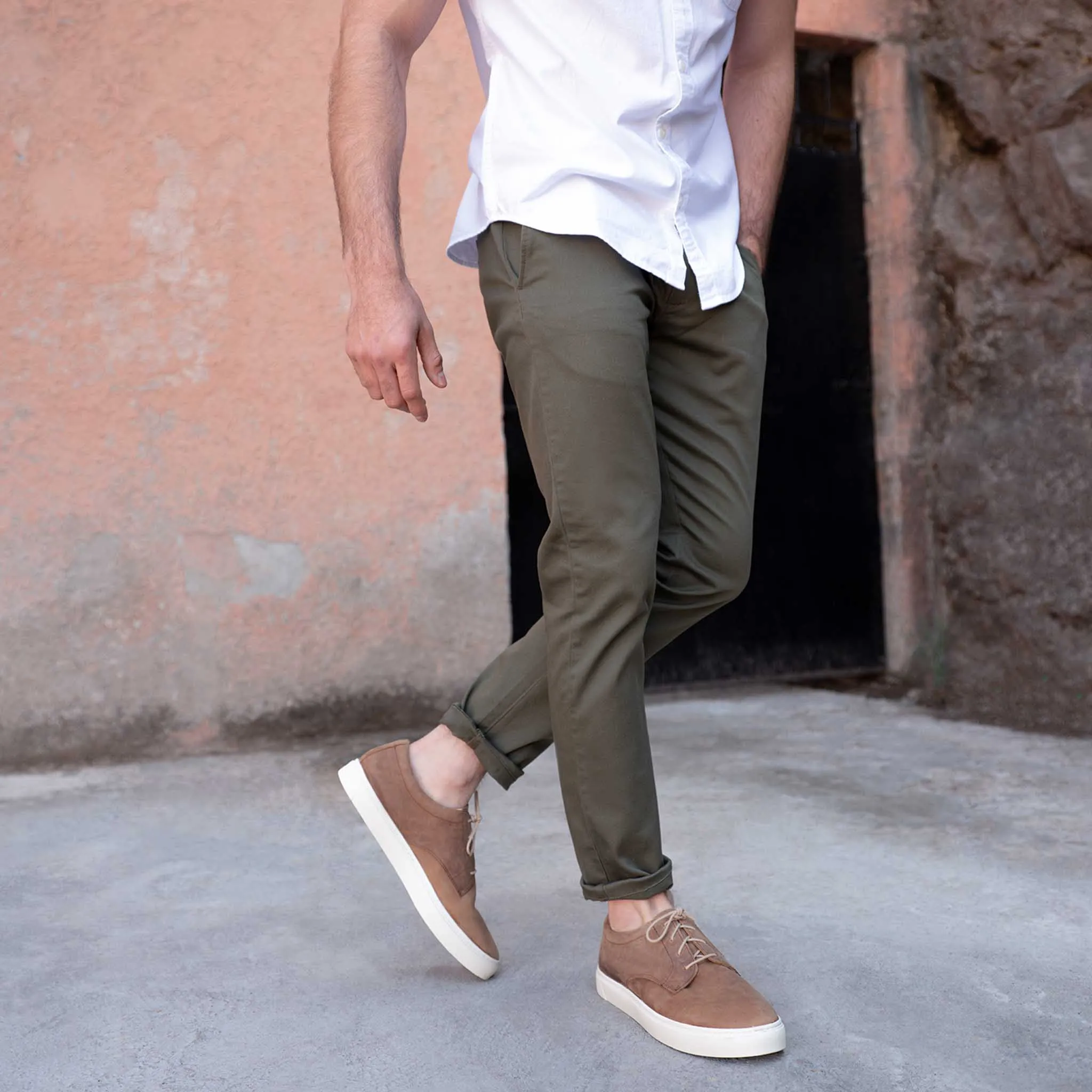 Diego Everyday Sneaker Tobacco -NISOLO