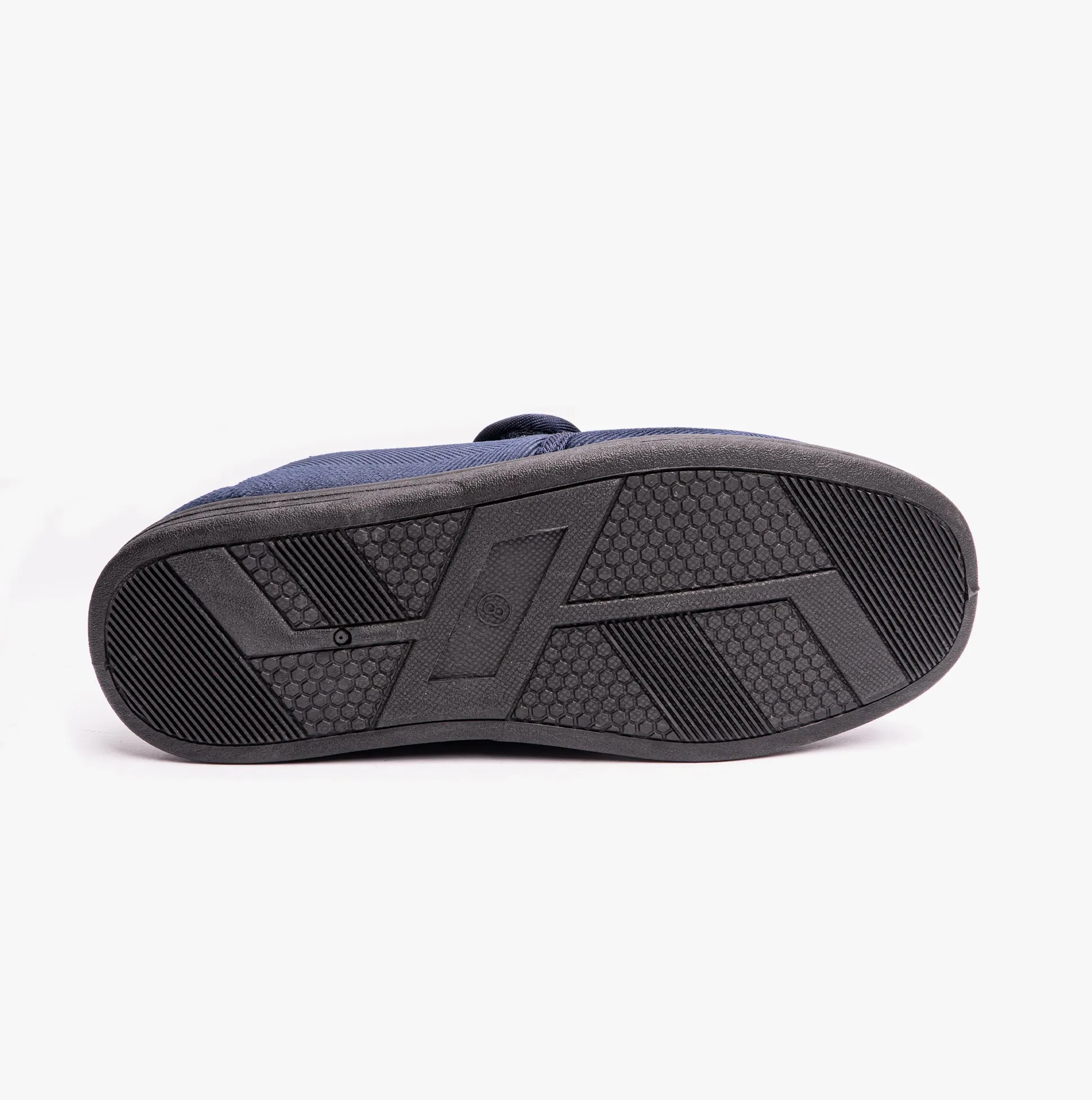 Dr Keller TOM Mens Full Slippers Navy