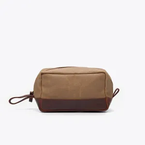 Durango Dopp Kit Waxed Canvas -NISOLO