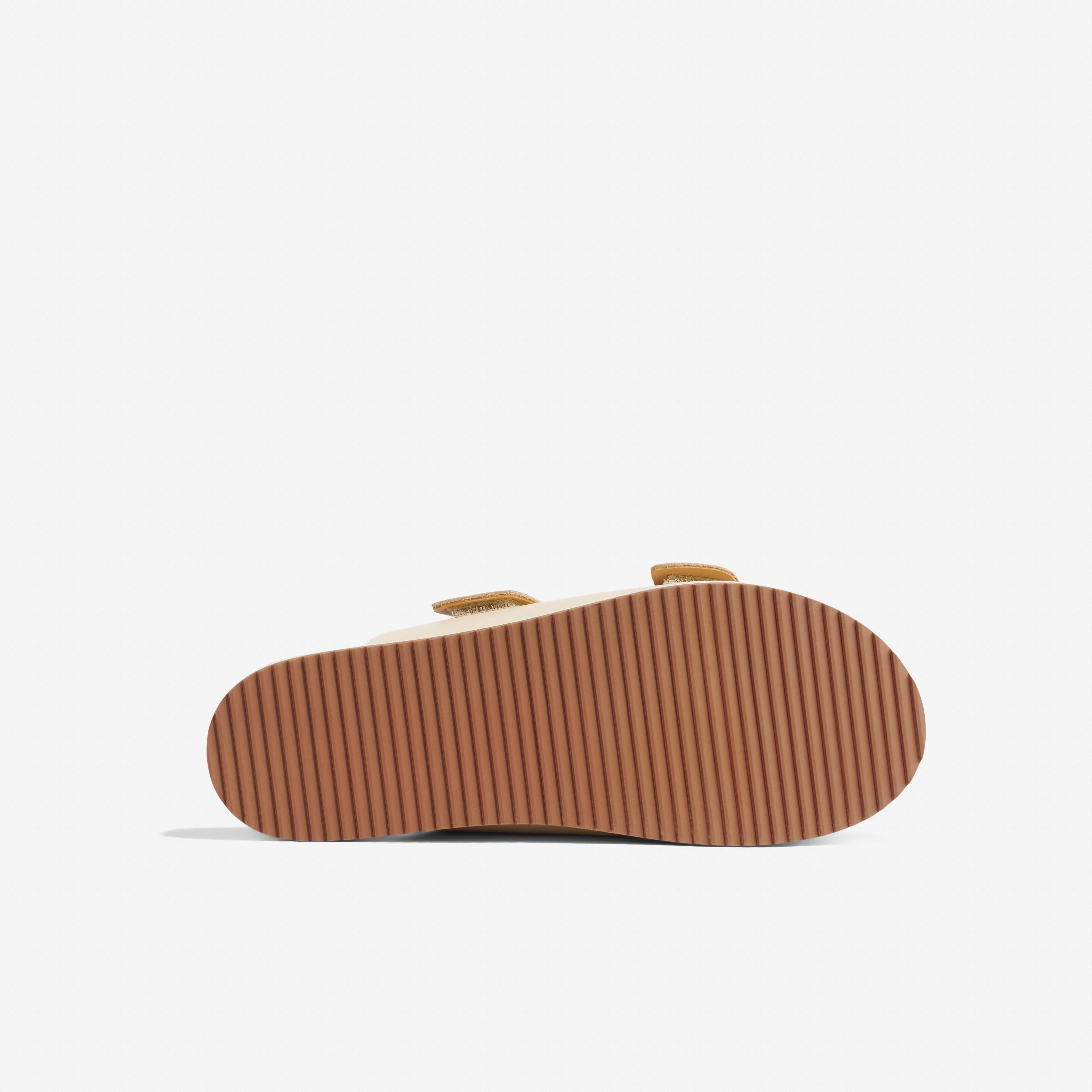 Ella Flatform Slide Bone -NISOLO