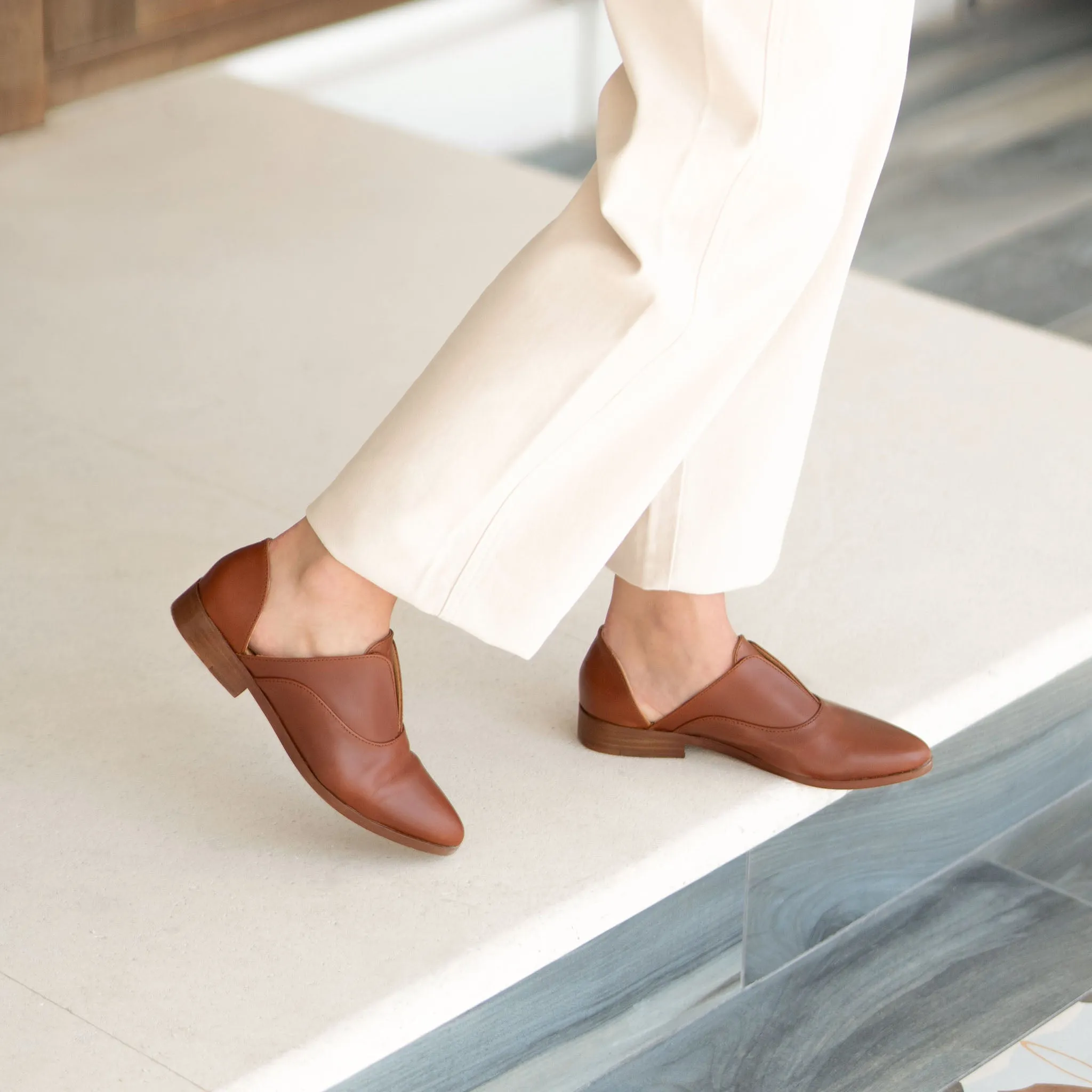 Emma d'Orsay Oxford 2.0 Brandy -NISOLO
