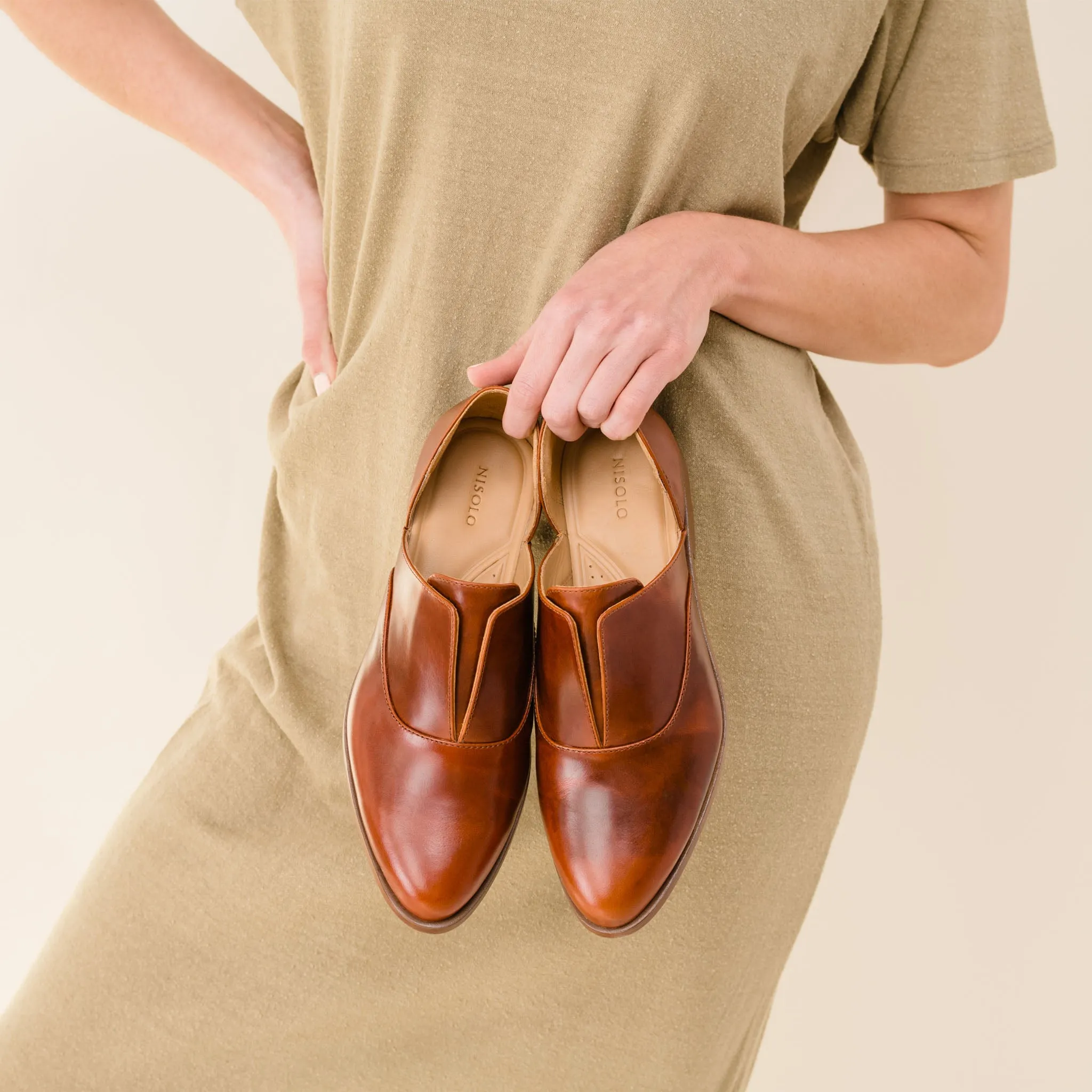 Emma d'Orsay Oxford 2.0 Brandy -NISOLO