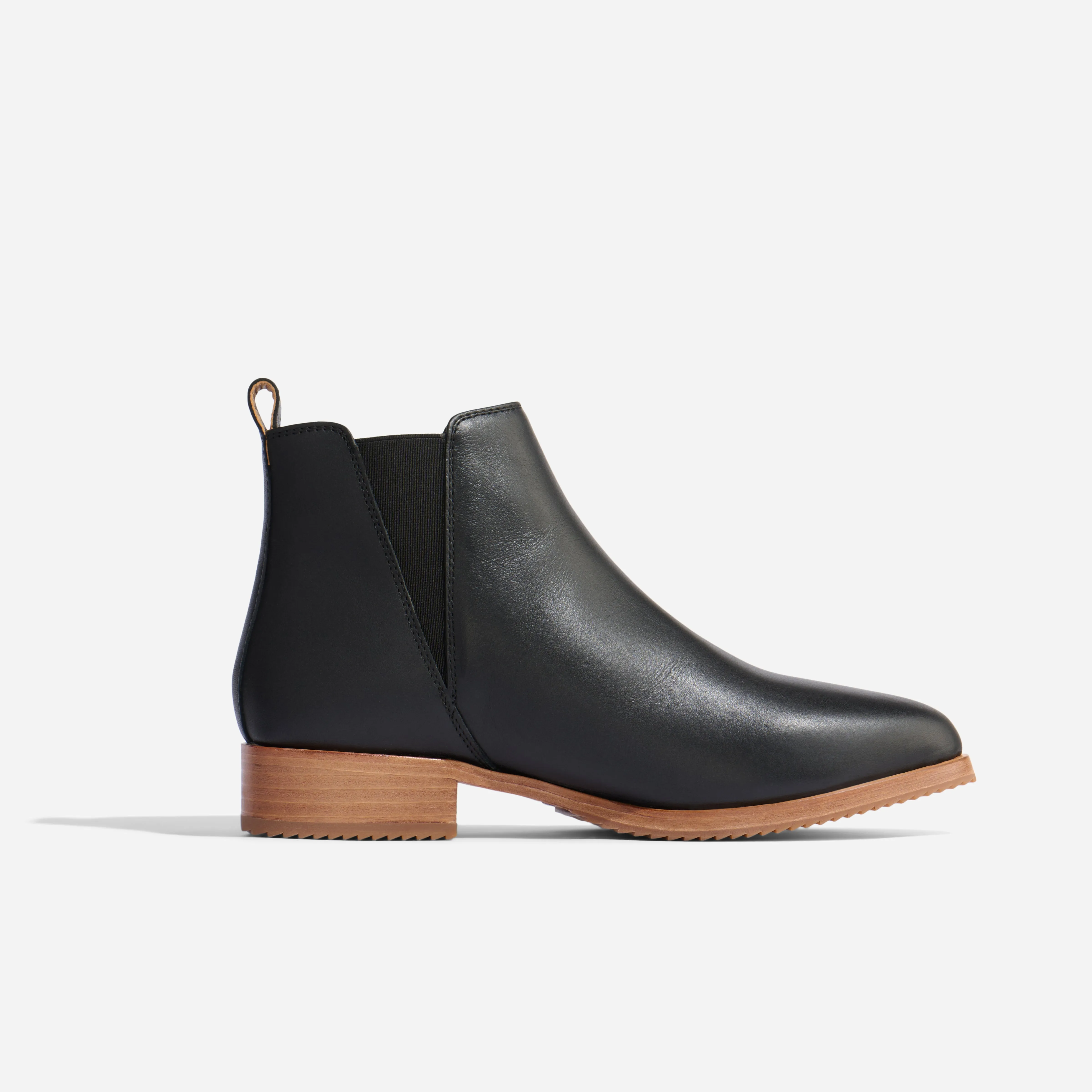 Eva Everyday Chelsea Boot Black -NISOLO