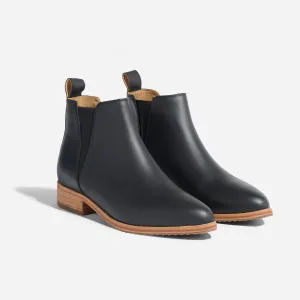 Eva Everyday Chelsea Boot Black -NISOLO