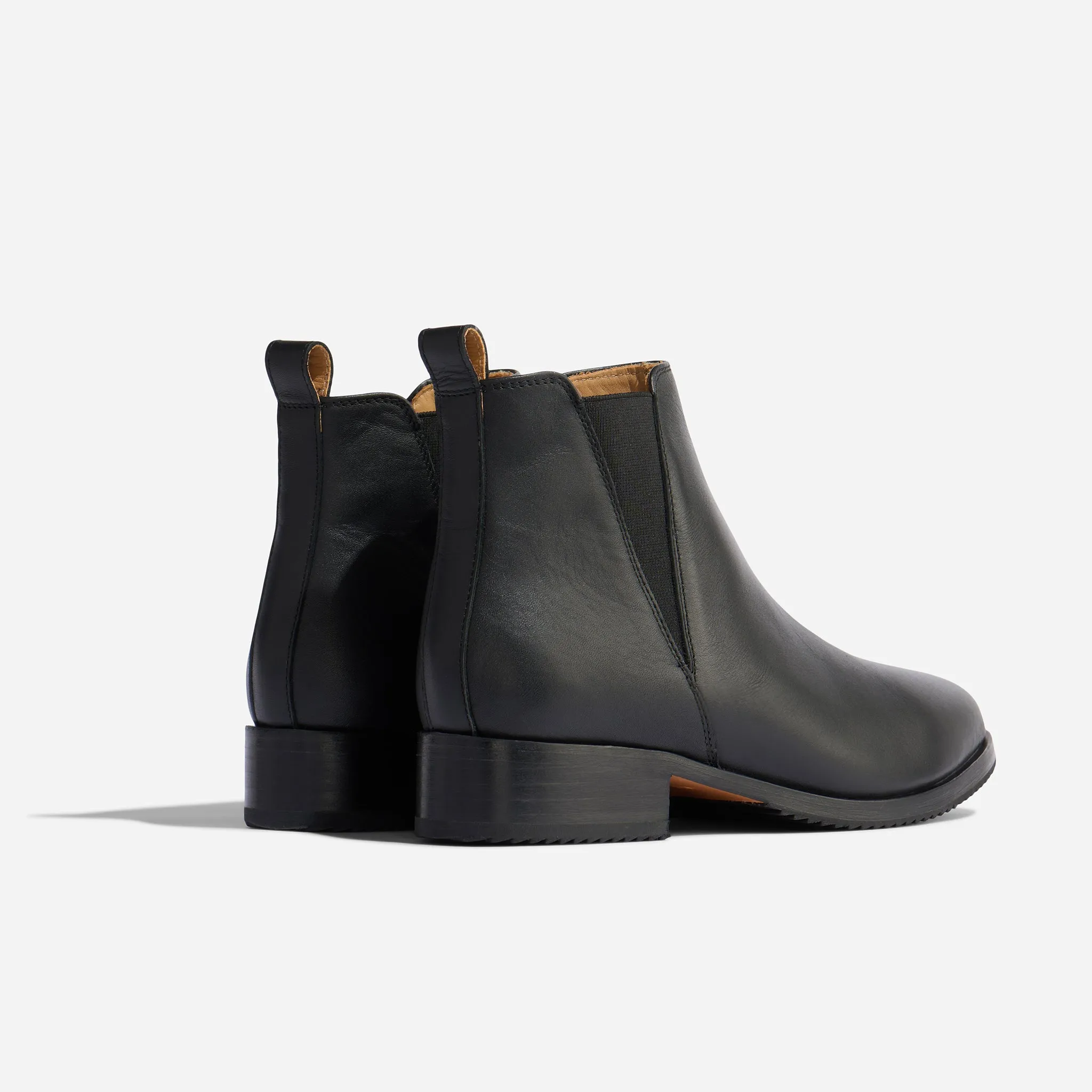 Eva Everyday Chelsea Boot Black/Black -NISOLO