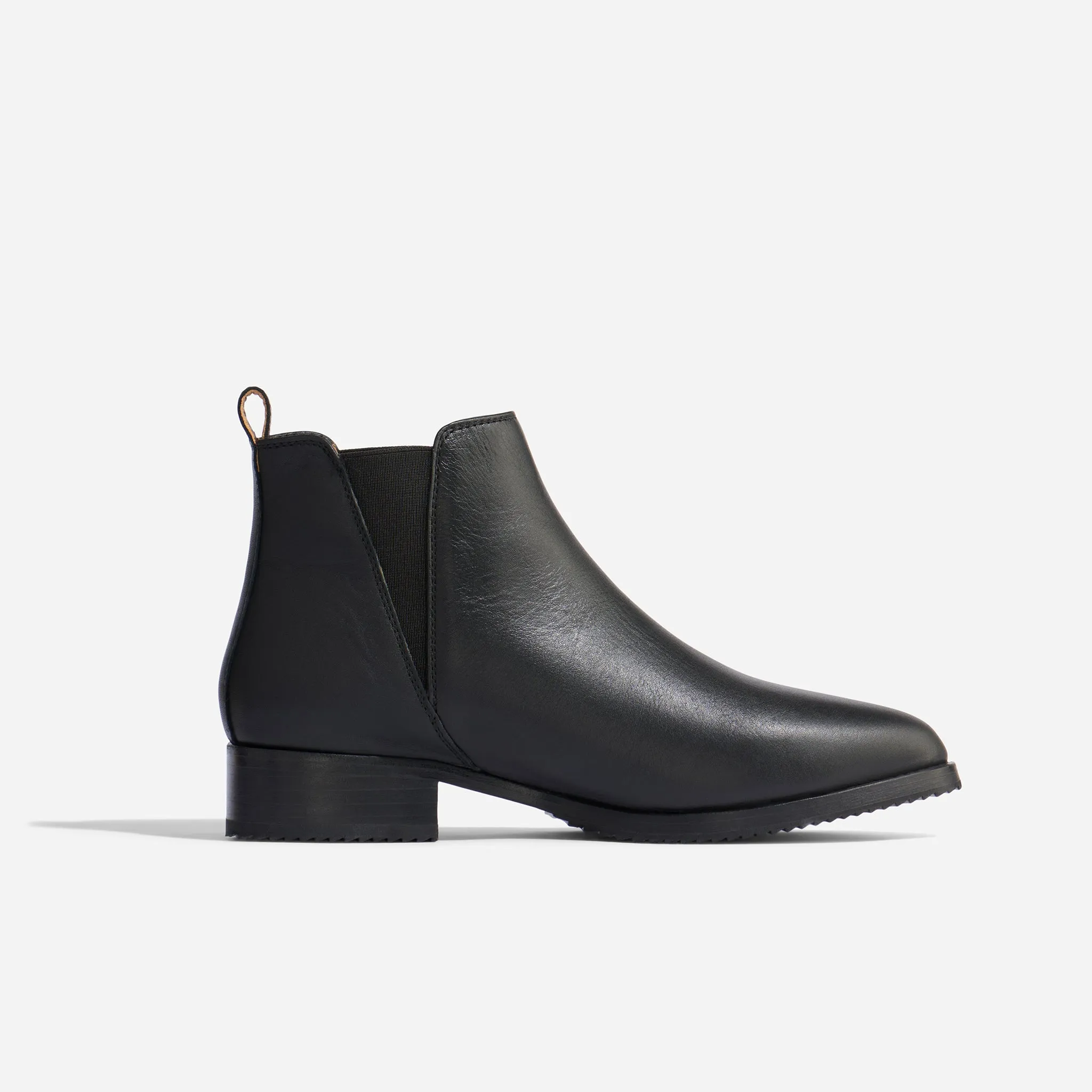 Eva Everyday Chelsea Boot Black/Black -NISOLO
