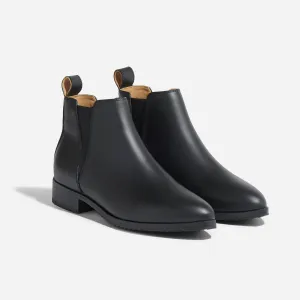 Eva Everyday Chelsea Boot Black/Black -NISOLO