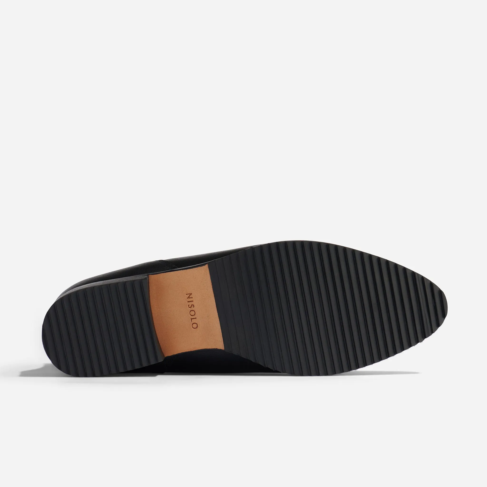 Eva Everyday Chelsea Boot Black/Black -NISOLO