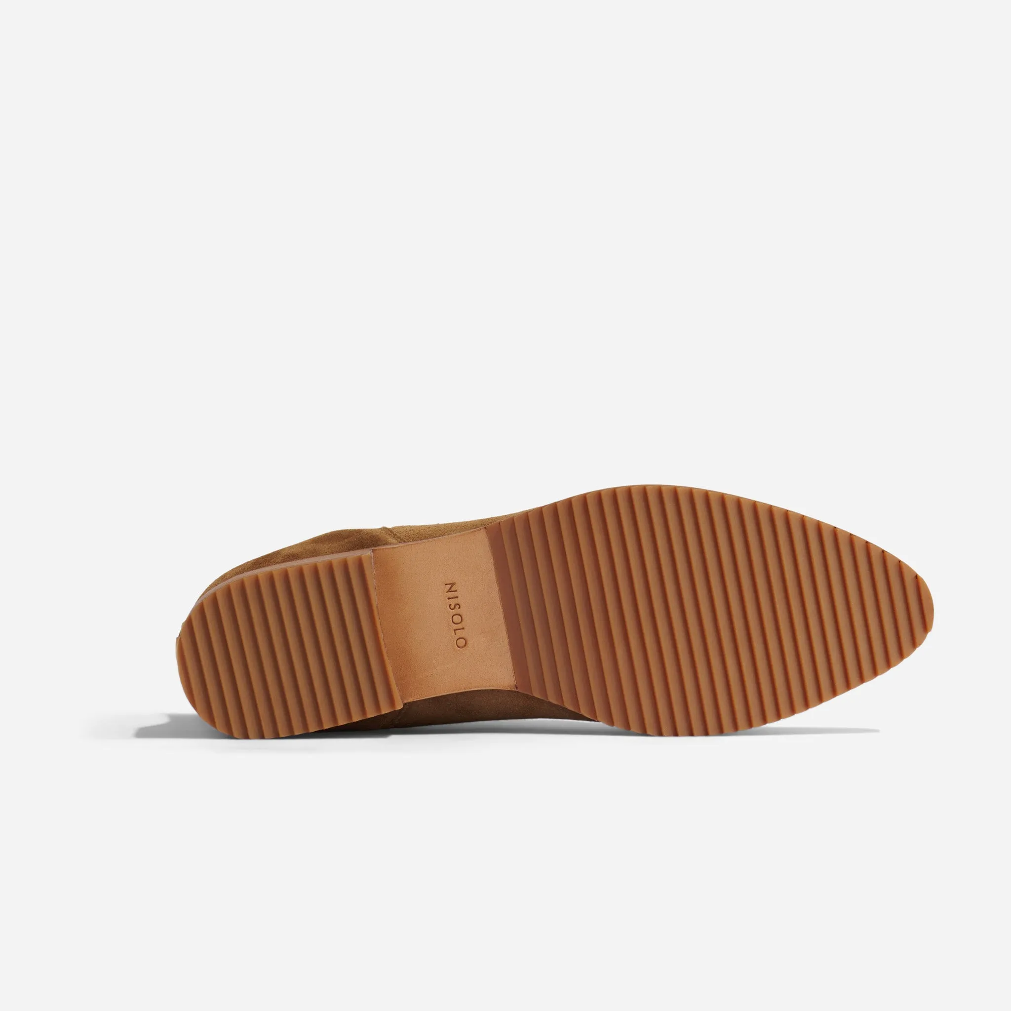 Eva Everyday Chelsea Boot Taupe Suede -NISOLO