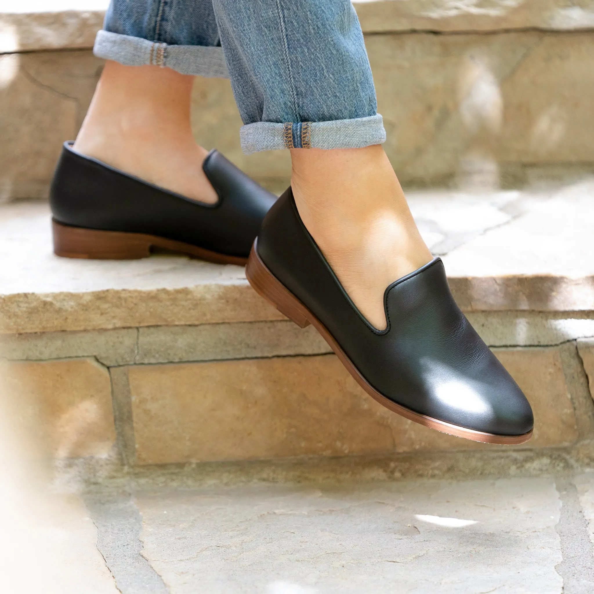 Everyday Slip On Loafer Black -NISOLO