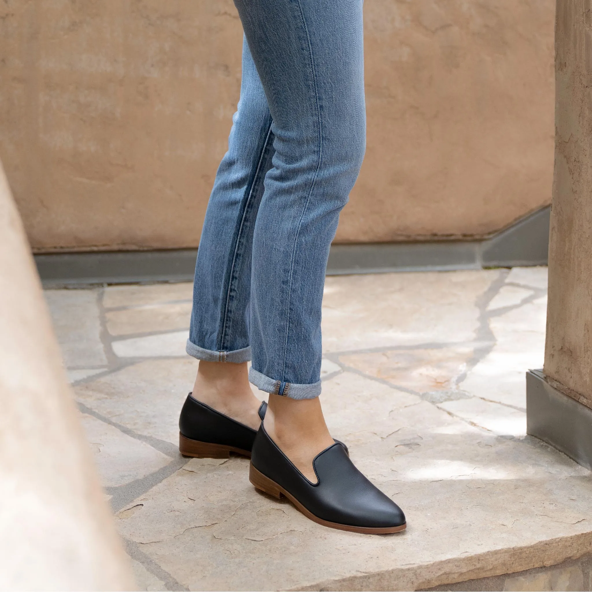 Everyday Slip On Loafer Black -NISOLO