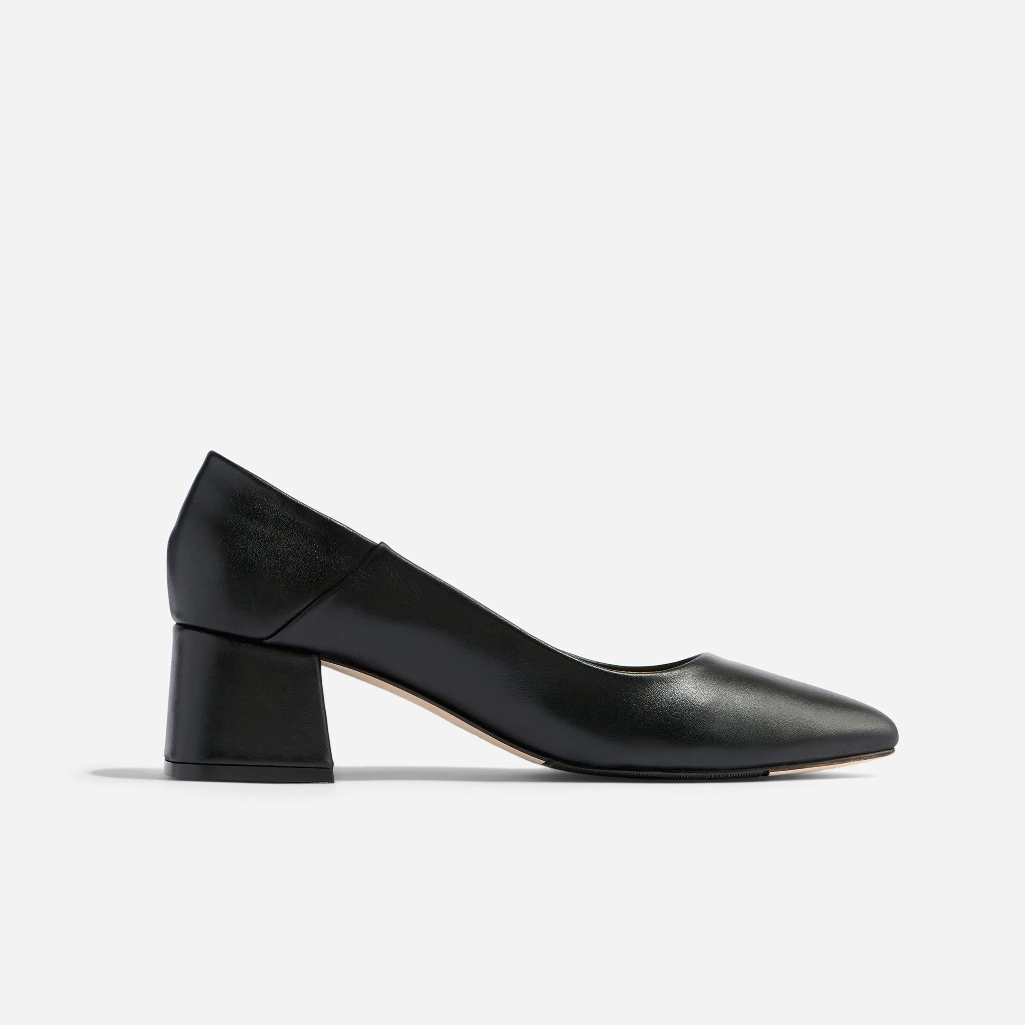 Fiorela Go-To Mid Heel Black -NISOLO