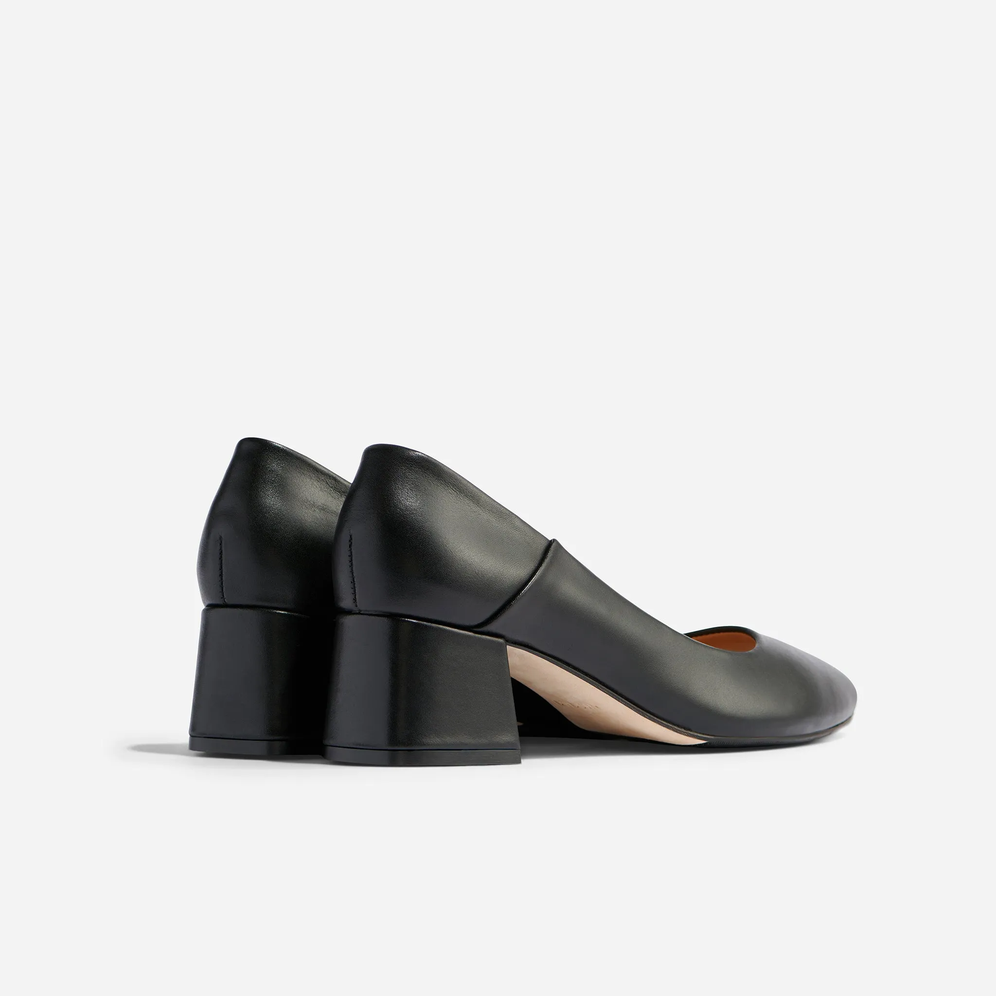 Fiorela Go-To Mid Heel Black -NISOLO