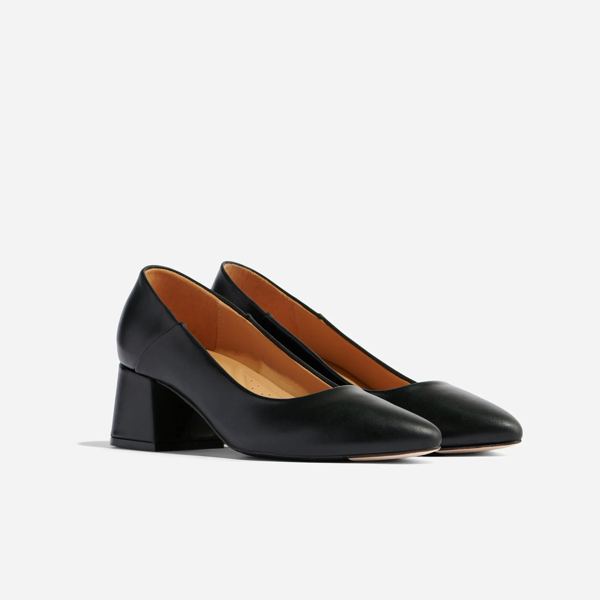 Fiorela Go-To Mid Heel Black -NISOLO