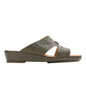 Fratelli Rossetti Florida Printed Ostrich Sandal