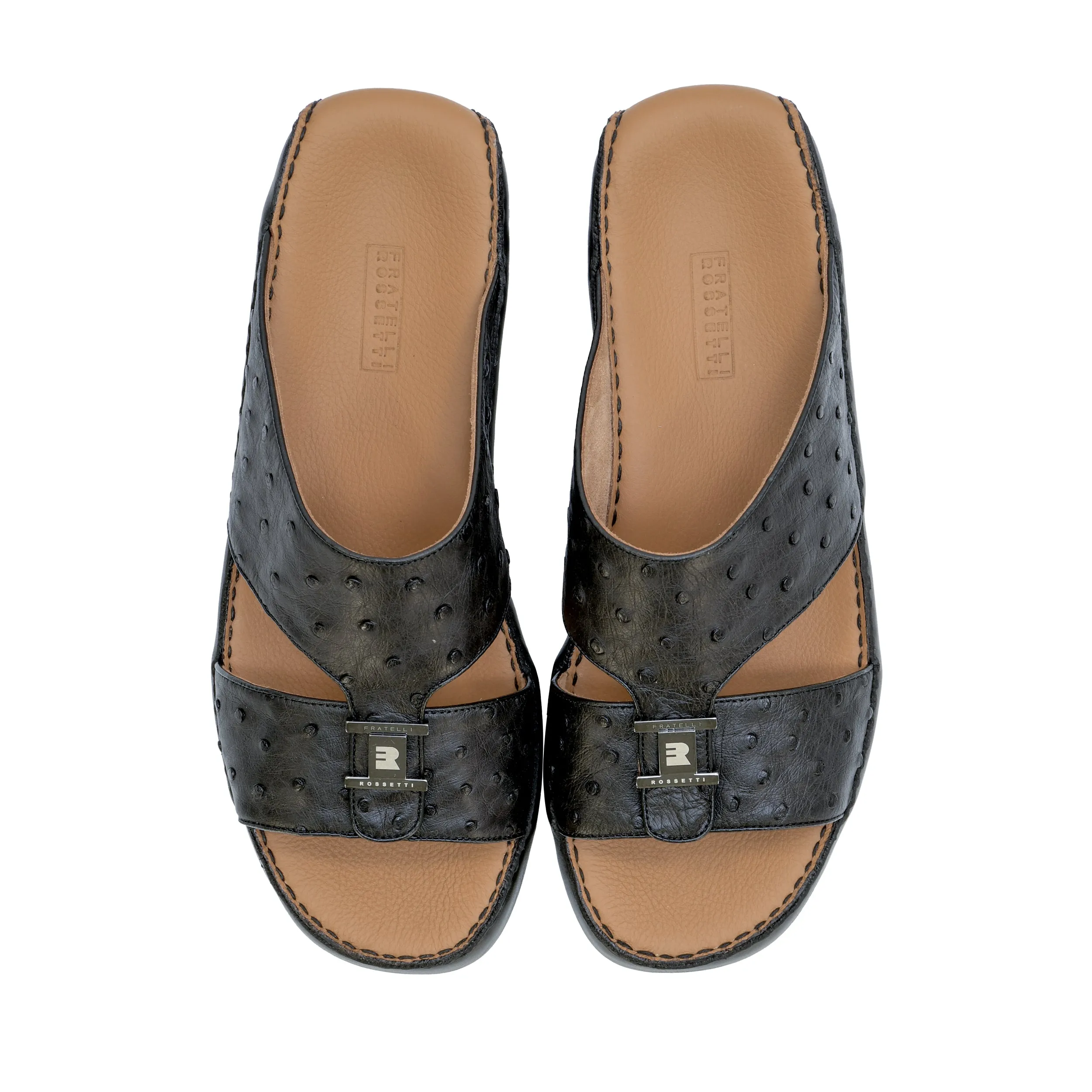 Fratelli Rossetti Plus Ostrich Sandal