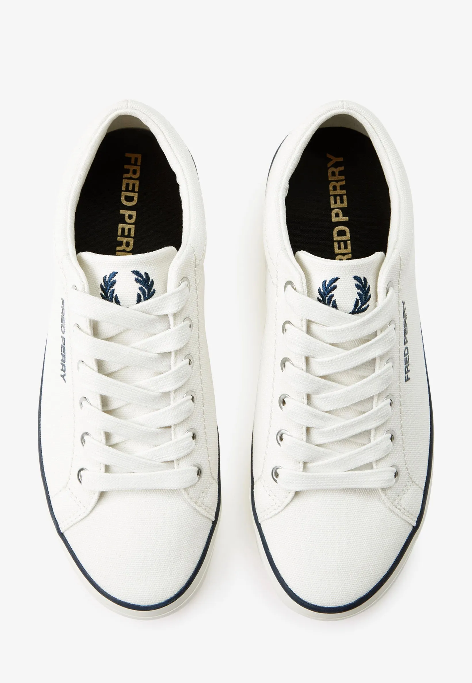 Fred Perry - Baseline Canvas Snow White - Shoes