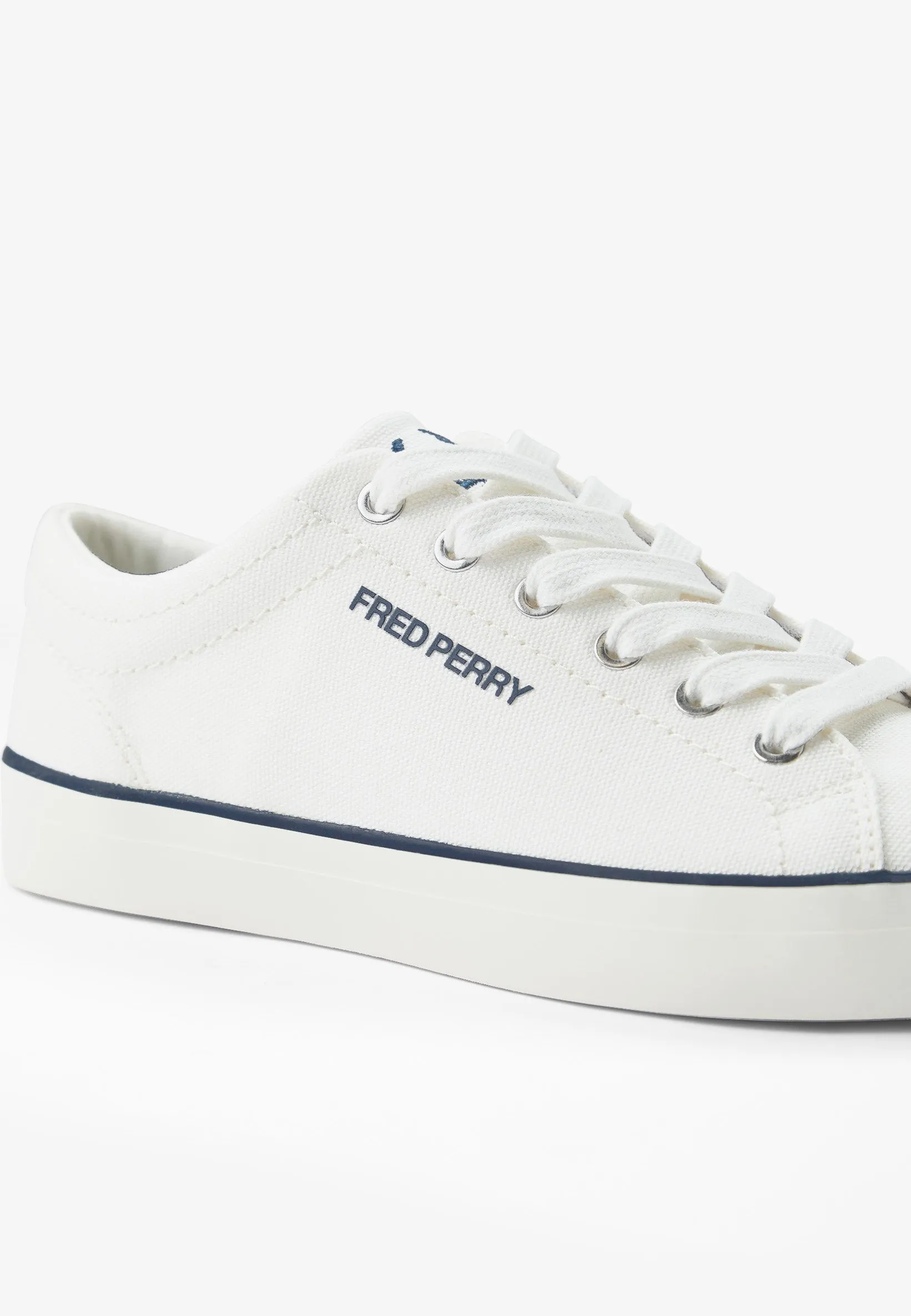 Fred Perry - Baseline Canvas Snow White - Shoes