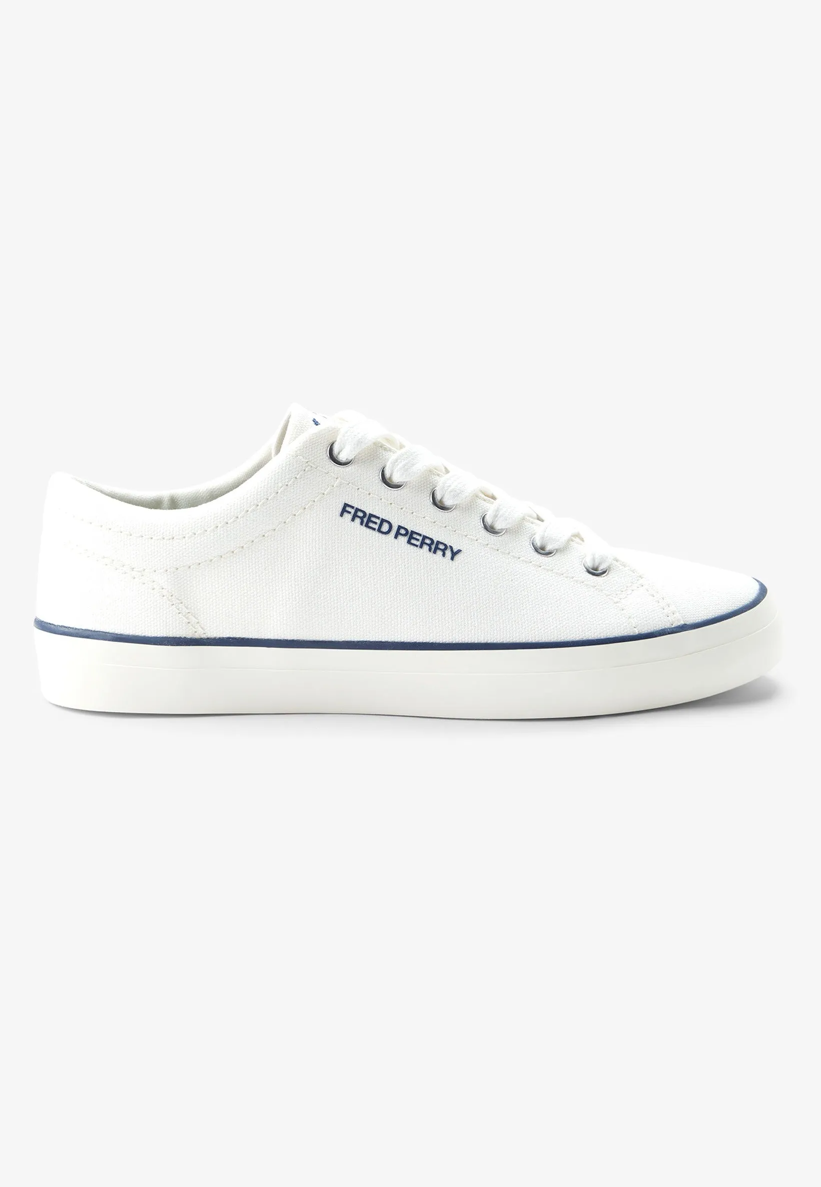 Fred Perry - Baseline Canvas Snow White - Shoes