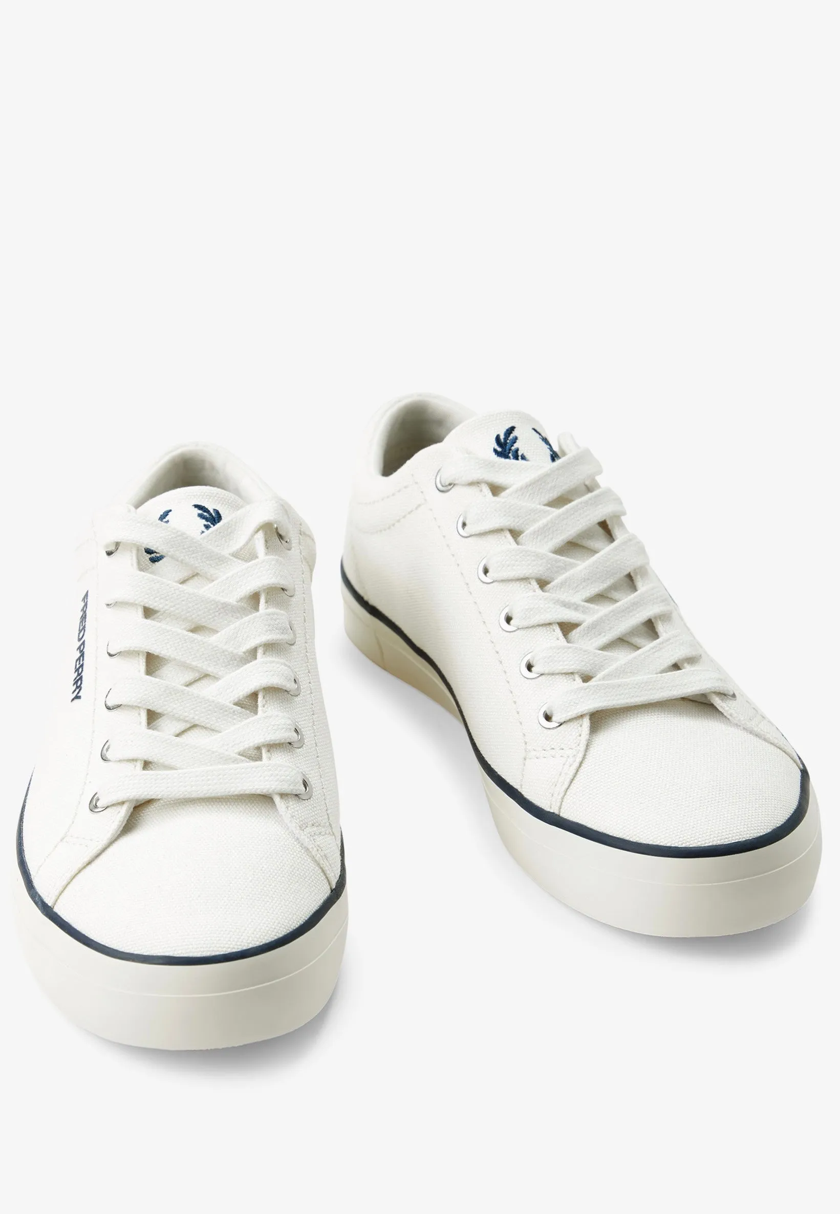 Fred Perry - Baseline Canvas Snow White - Shoes
