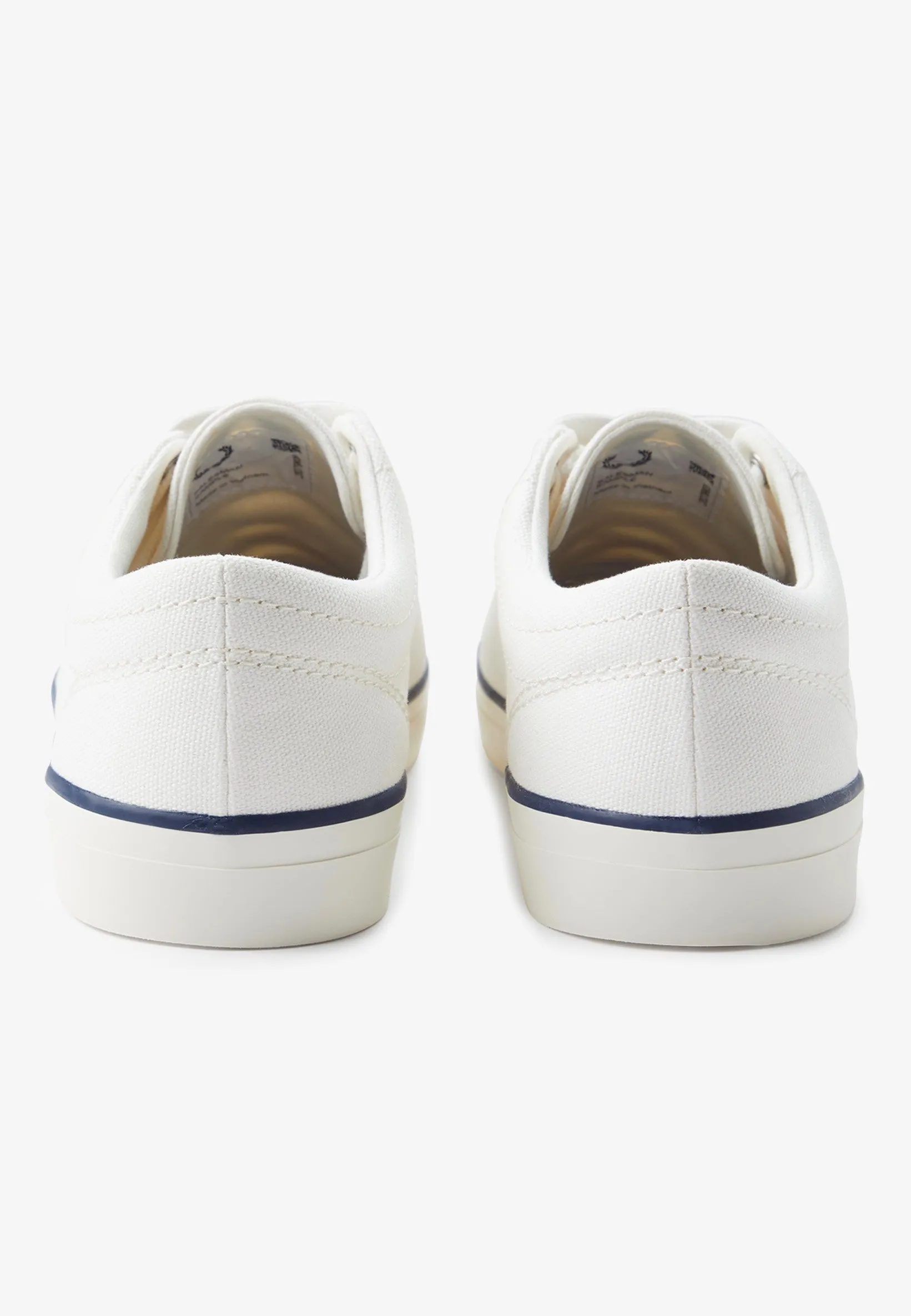 Fred Perry - Baseline Canvas Snow White - Shoes