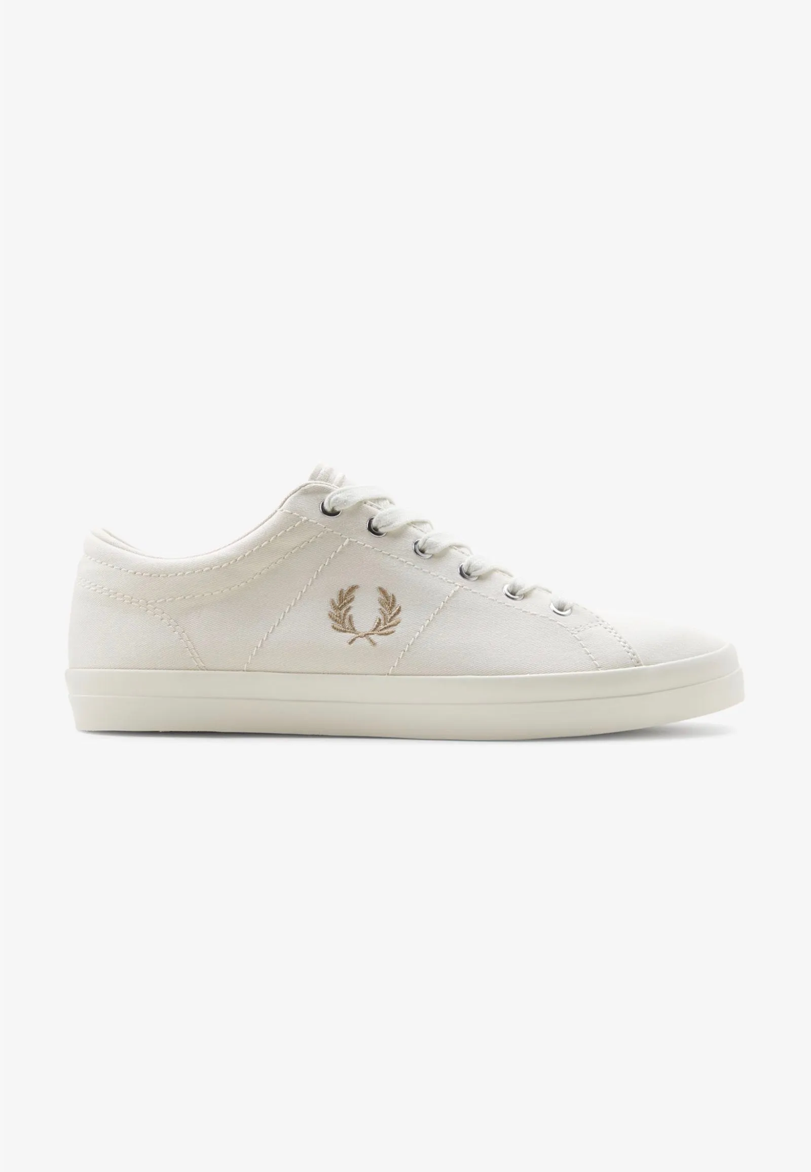 Fred Perry - Baseline Twill Ecru/Warm Stone - Shoes
