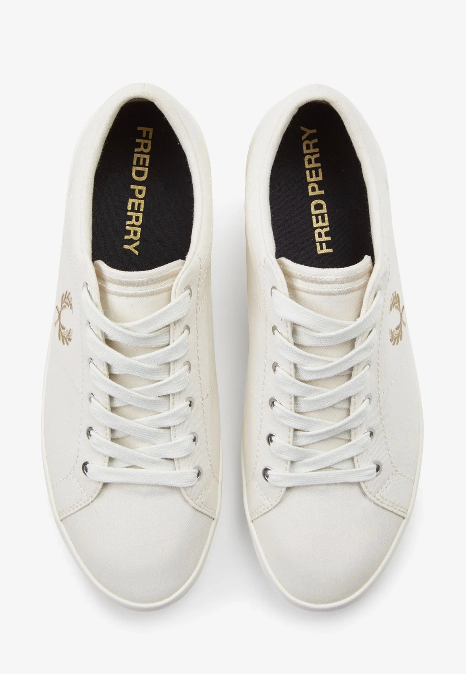 Fred Perry - Baseline Twill Ecru/Warm Stone - Shoes