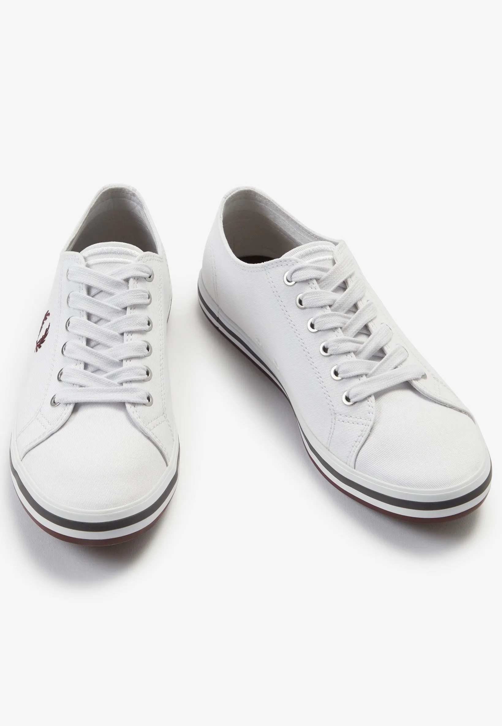 Fred Perry - Kingston Twill White - Shoes