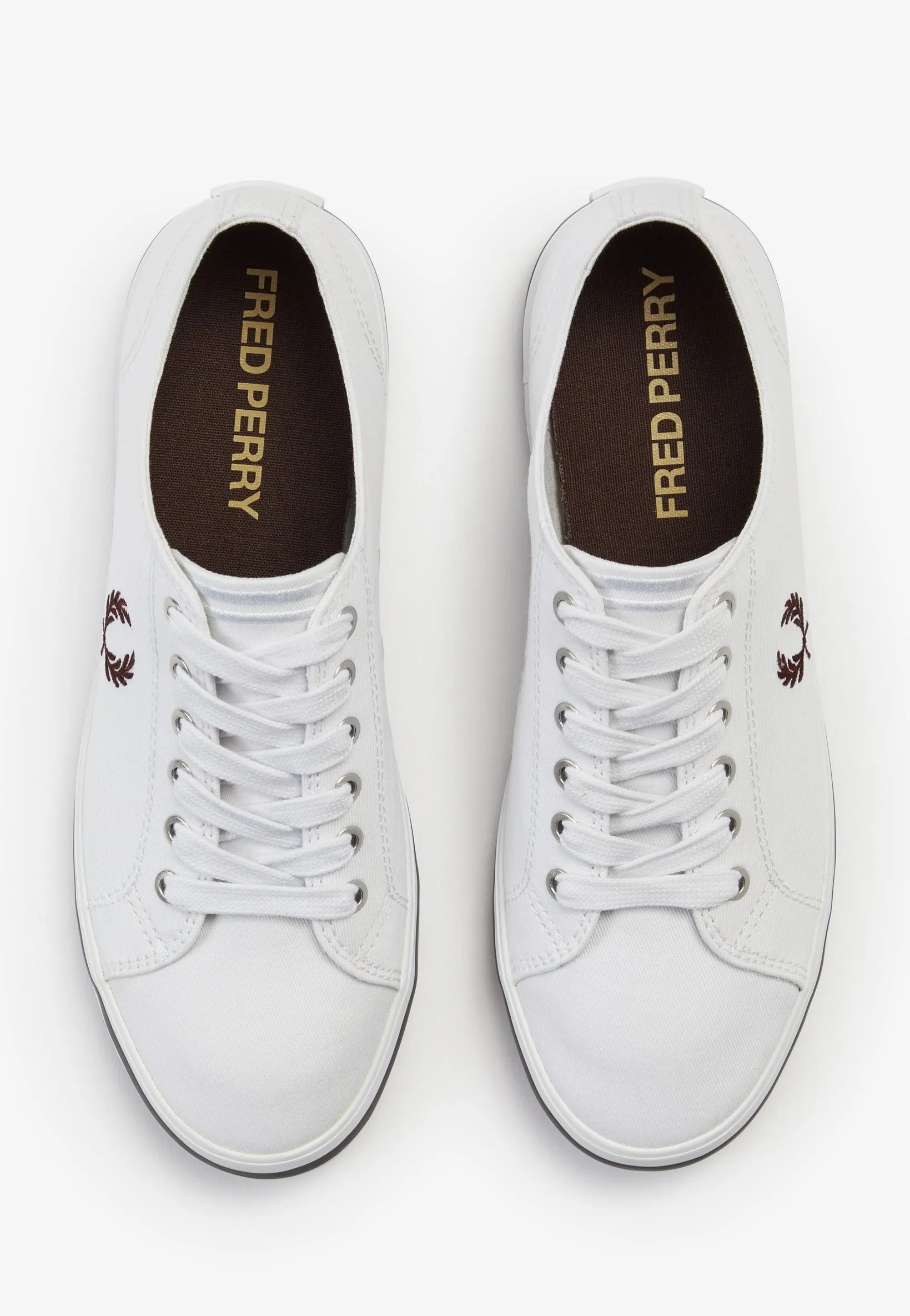 Fred Perry - Kingston Twill White - Shoes