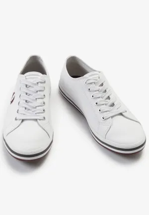 Fred Perry - Kingston Twill White - Shoes