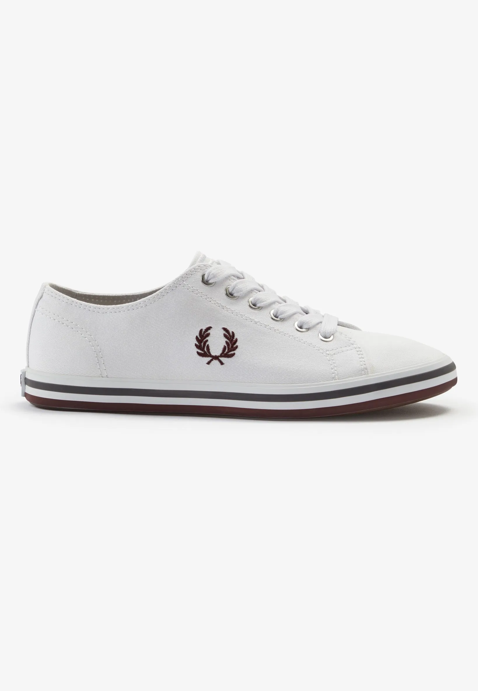Fred Perry - Kingston Twill White - Shoes